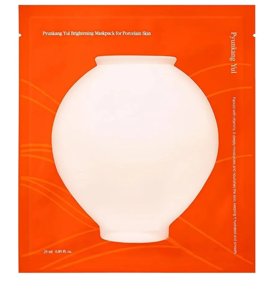 Product image for Qty of 2, Radiance Boost Vitamin C Mask – Skin Firming & Blemish Care by Pyunkang Yul