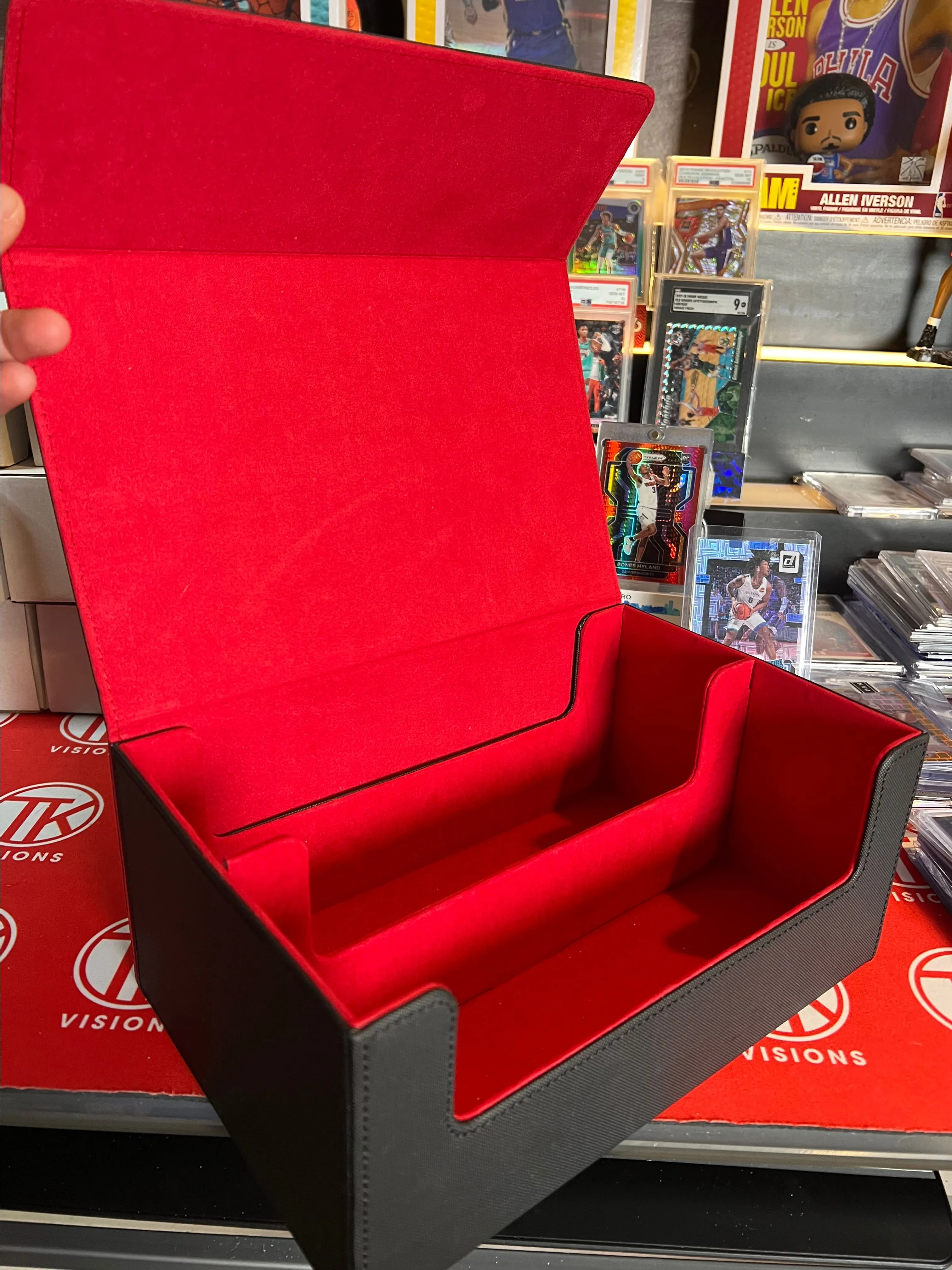 Product image for Card Storage box 2 sided! These are so nice!