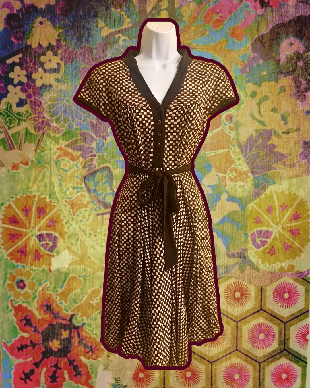 Product image for CHECKERED DRESS!