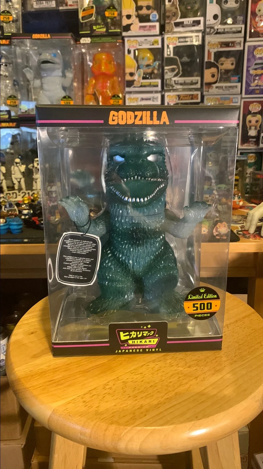 Product image for Hikari, Godzilla Classic (Silver Eyes) LE 500 (2015)