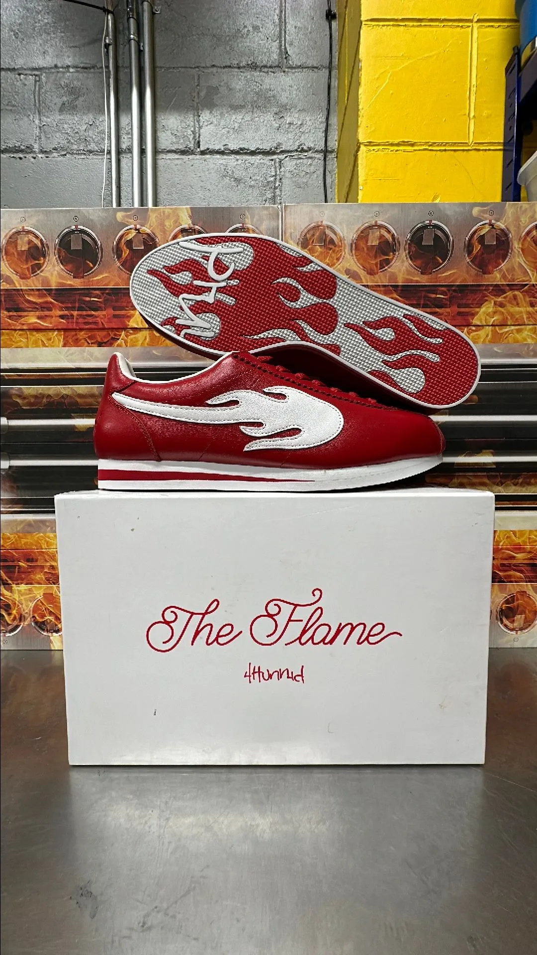 Product image for 2020 4hunnid The Flame X YG 'Red Flame' Size 13M