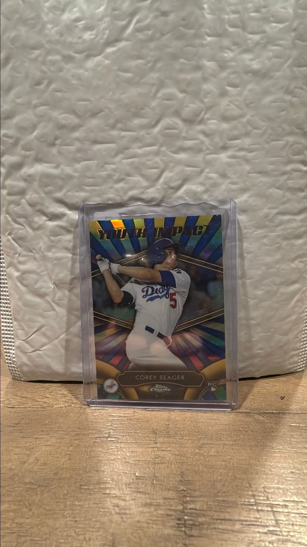 Product image for 2016 topps chrome youth impact Corey seager
