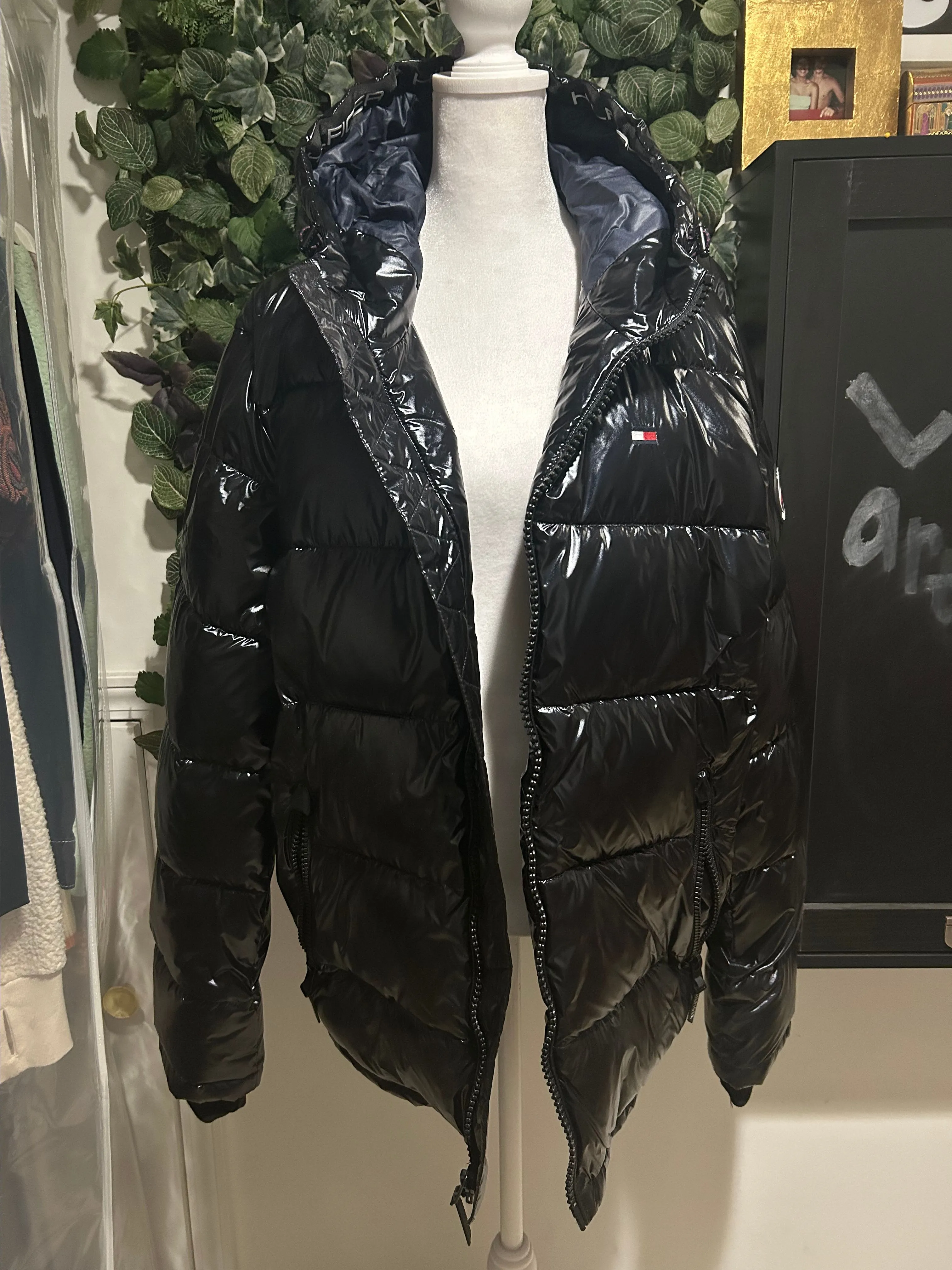 Product image for Hilfiger black Puffer Jacket