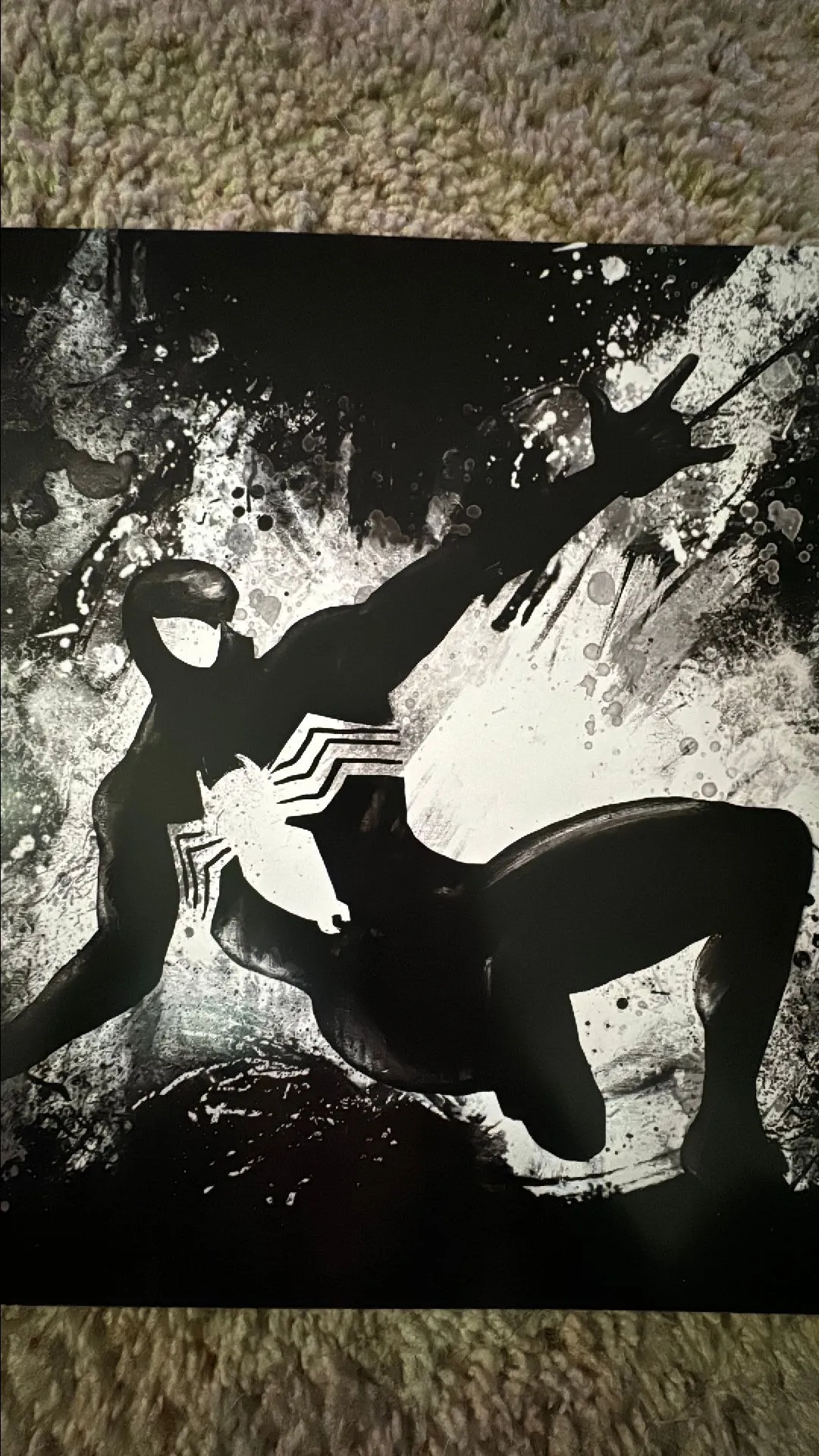 Product image for Spider Man Print (Black and White Edition) #41