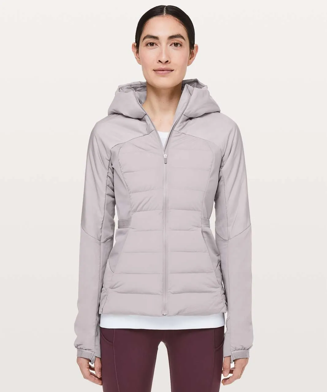 Product image for Lululemon Down for it all dark chrome jacket 6