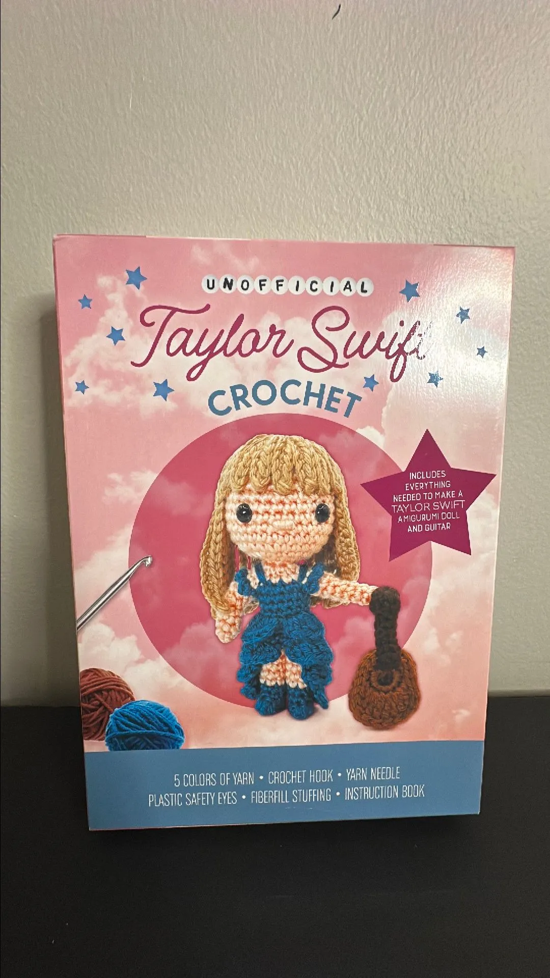 Product image for UNOFFICIAL TAYLOR SWIFT CROCHET KIT