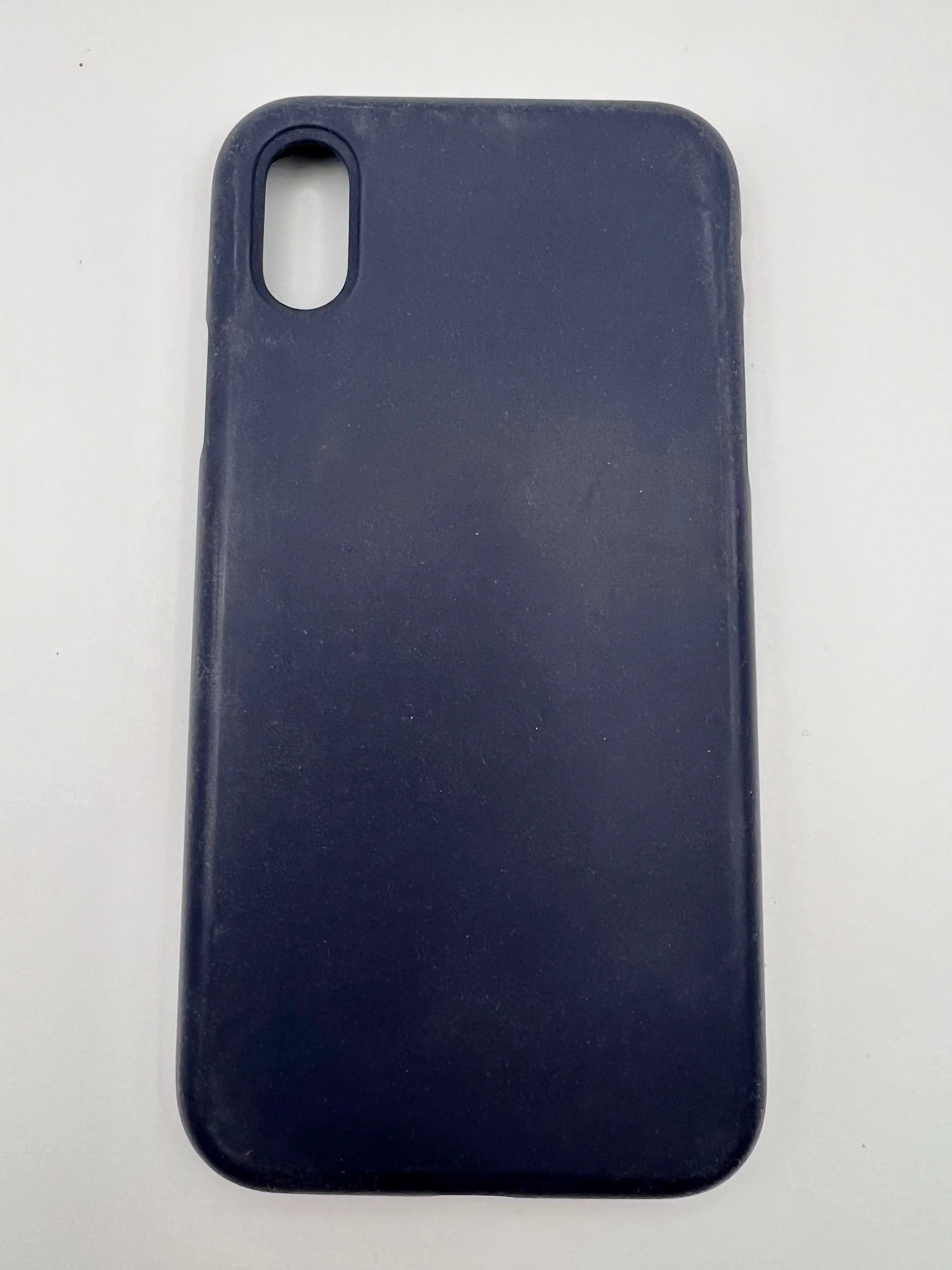 Product image for Silicone Blue iPhone X Case