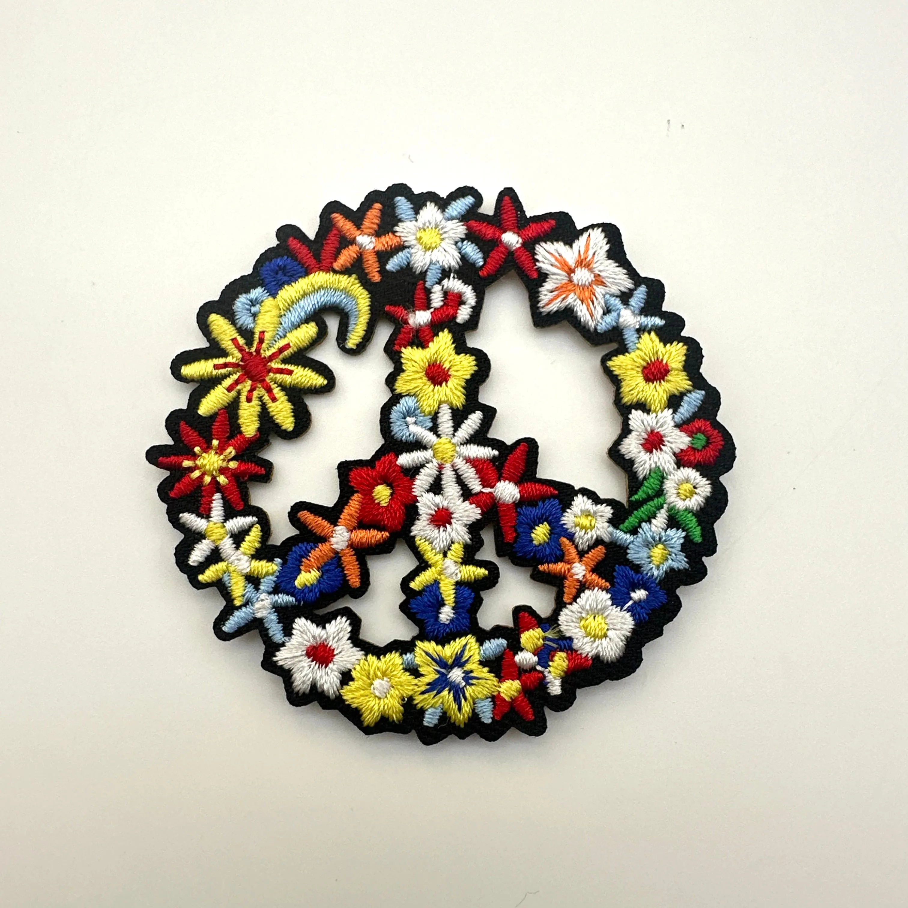 Product image for 6. Floral Peace Sign Patch
