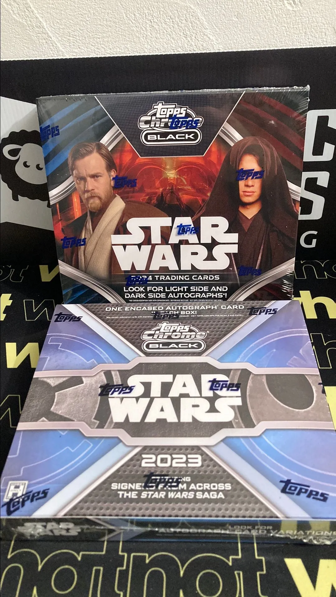 Product image for Duo Star Wars Chrome Black 23/24