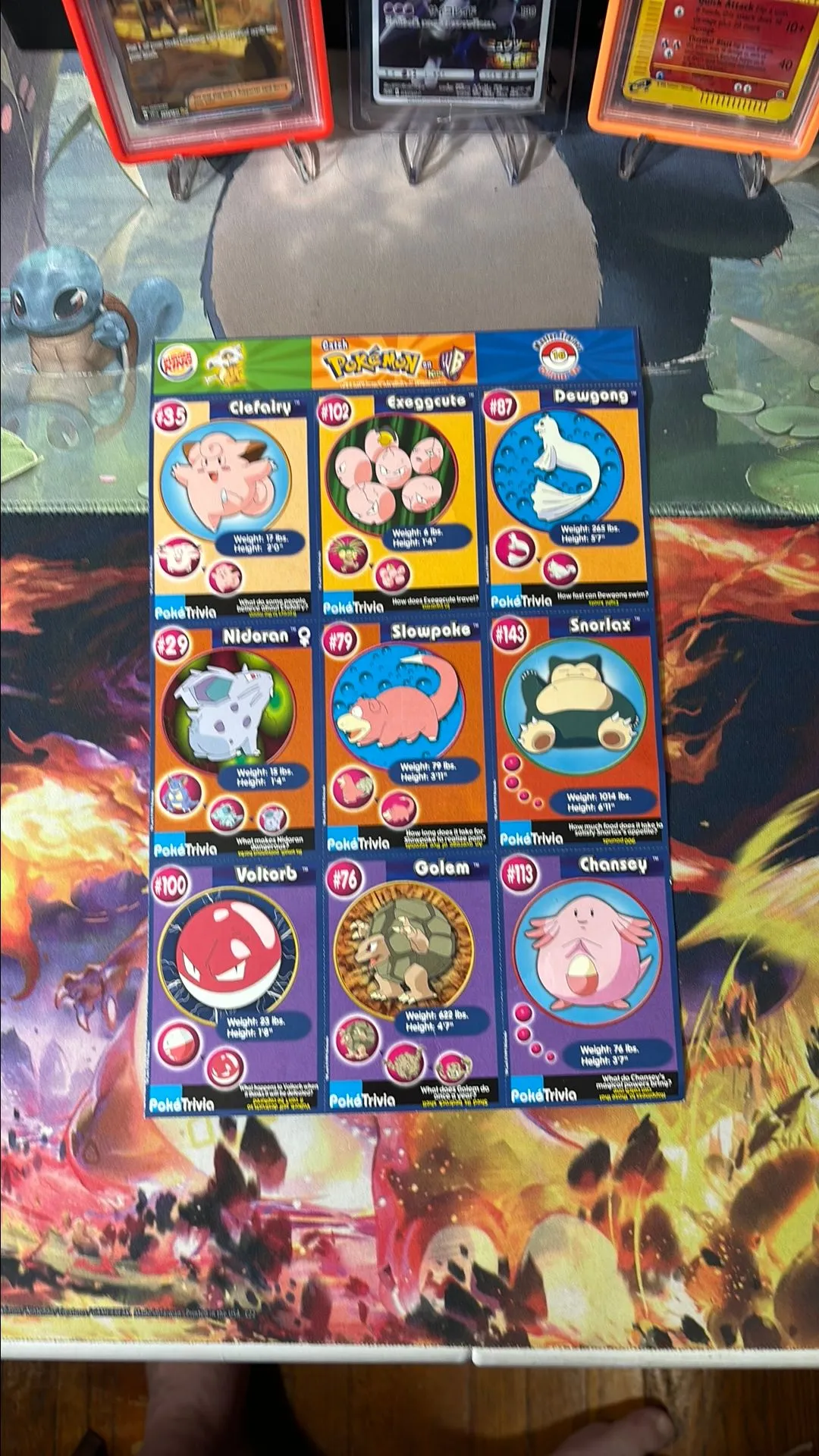 Product image for Burger King Full Sheet (see pics for condition)