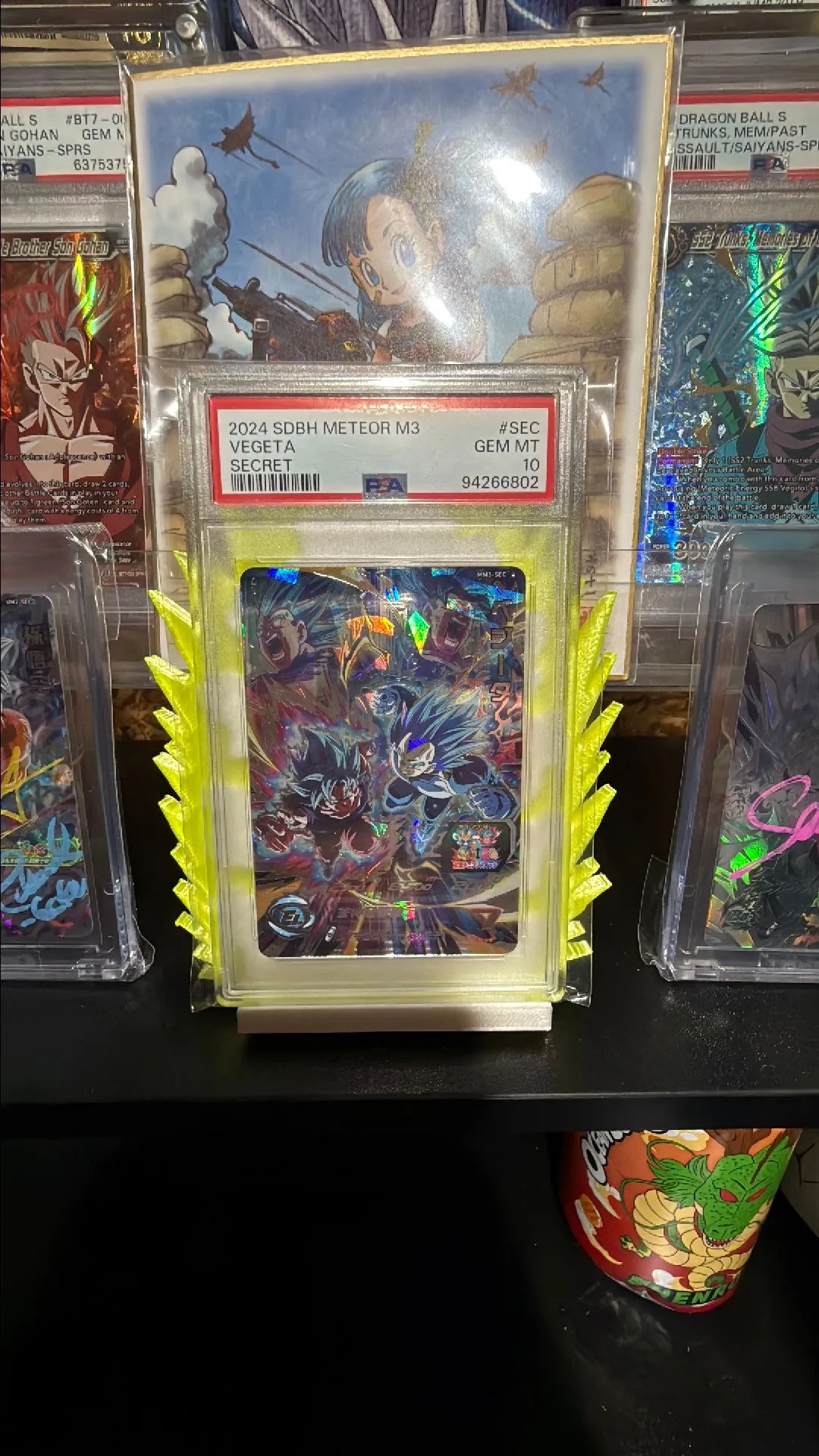 Product image for PSA 10 Vegeta MM3 SEC 2024 Super Dragon Ball Heroes Meteor Mission 3 Japanese