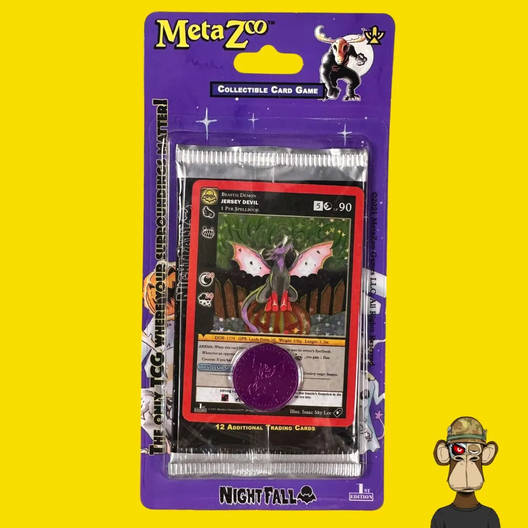 Product image for MetaZoo Nightfall 1st Edition Blister Pack