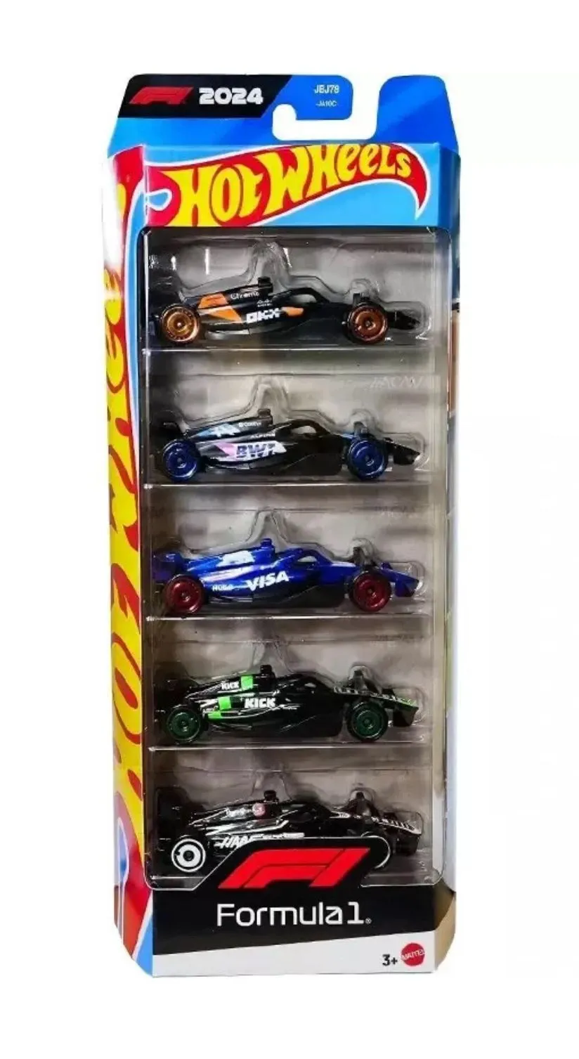 Product image for Hot Wheels Formula 1 - 5 Pack
