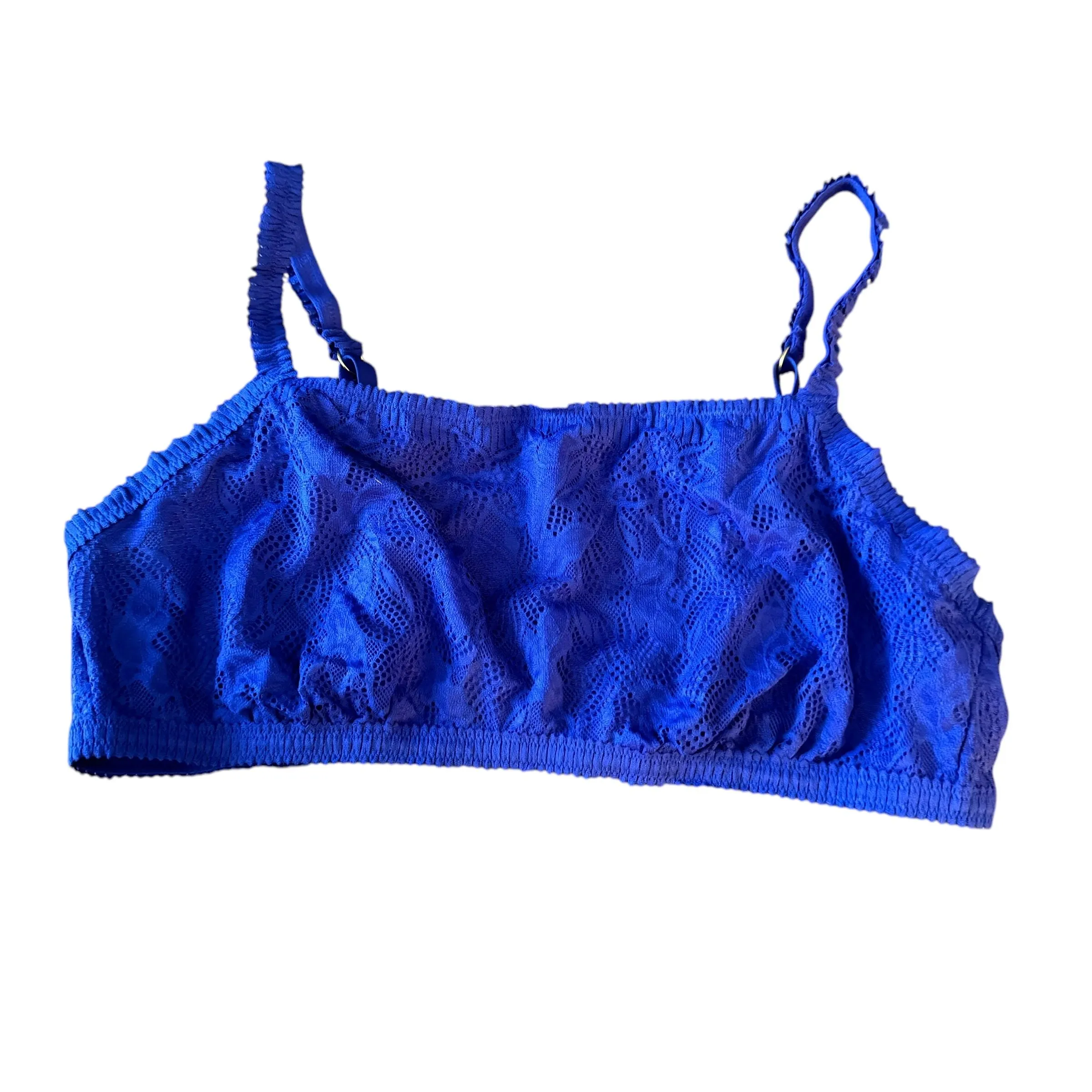 Product image for NWT Aerie Unlined Lace Bralette XL