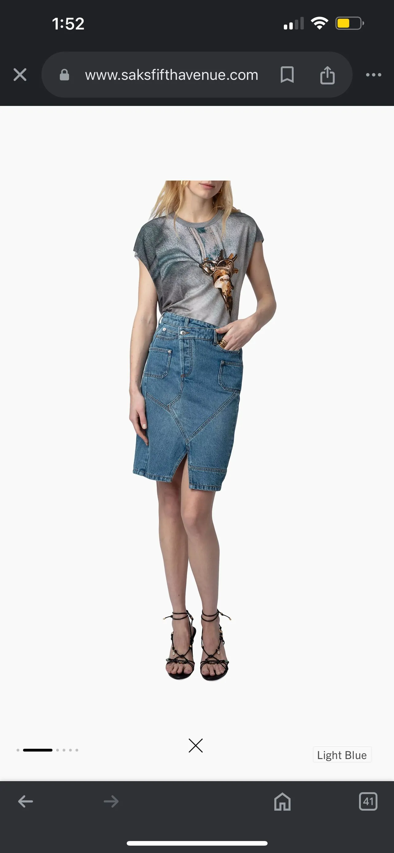 Product image for Zadig Voltaire Skirt New