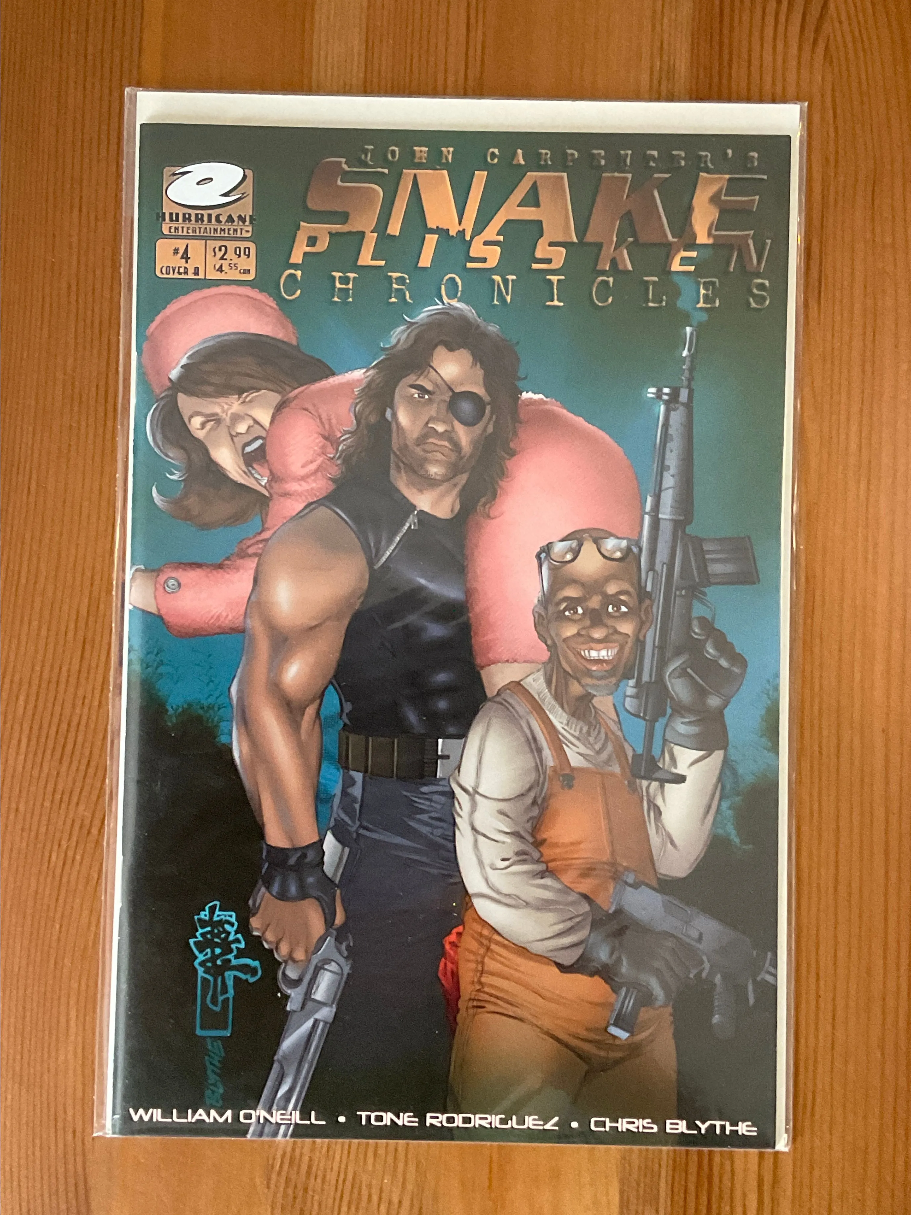 Product image for Snake Plissken Chronicles #4 (2004) Cover A