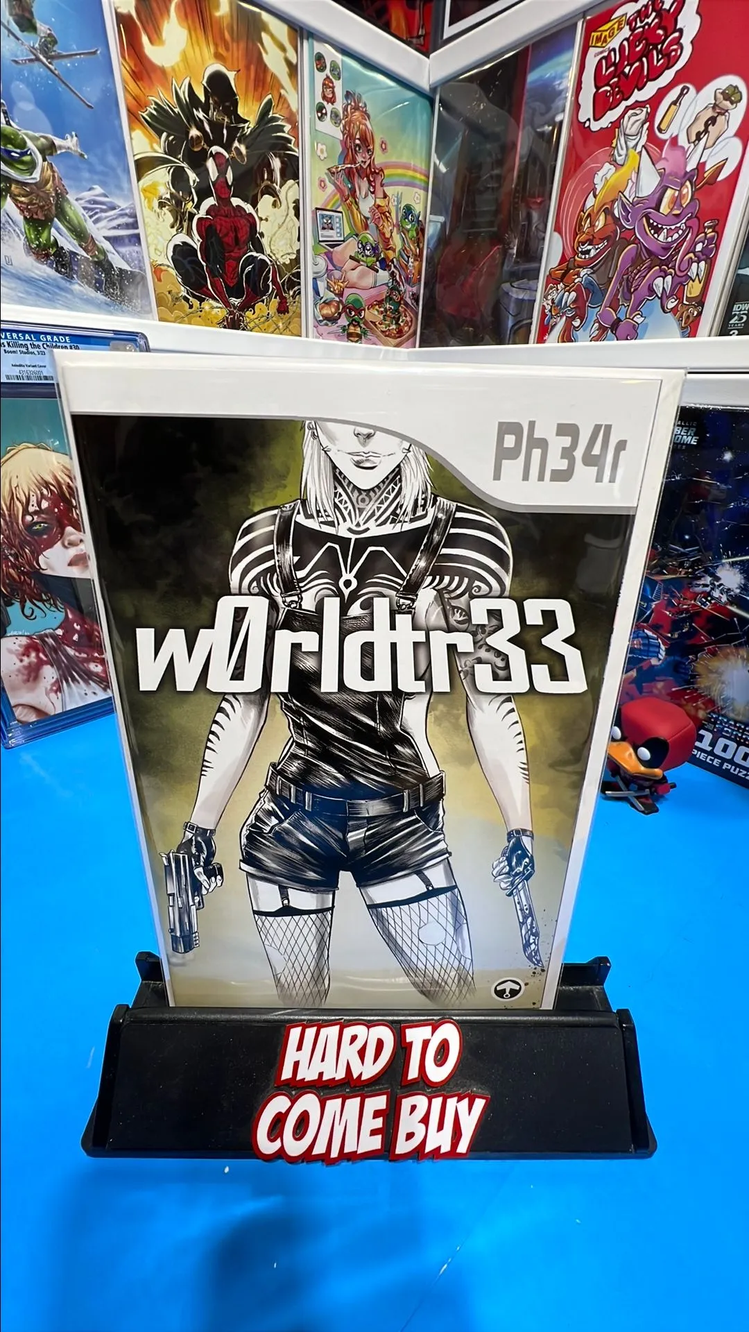 Product image for W0rldtr33 9 exclusive Tomb Raider homage - LTD 250