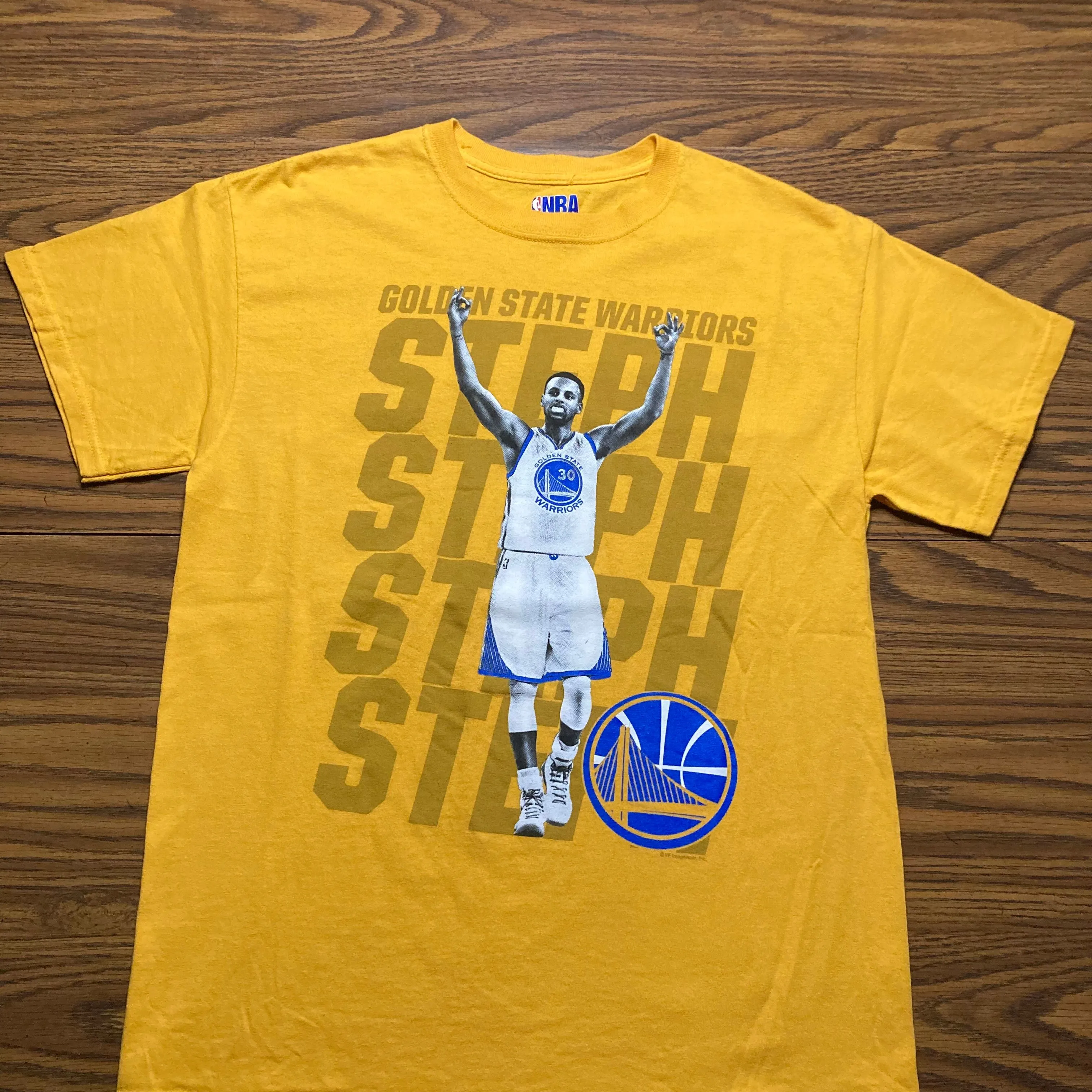 Product image for 23. Y2k Golden Stte Warriors Stephen Curry "Steph" Tee #6918