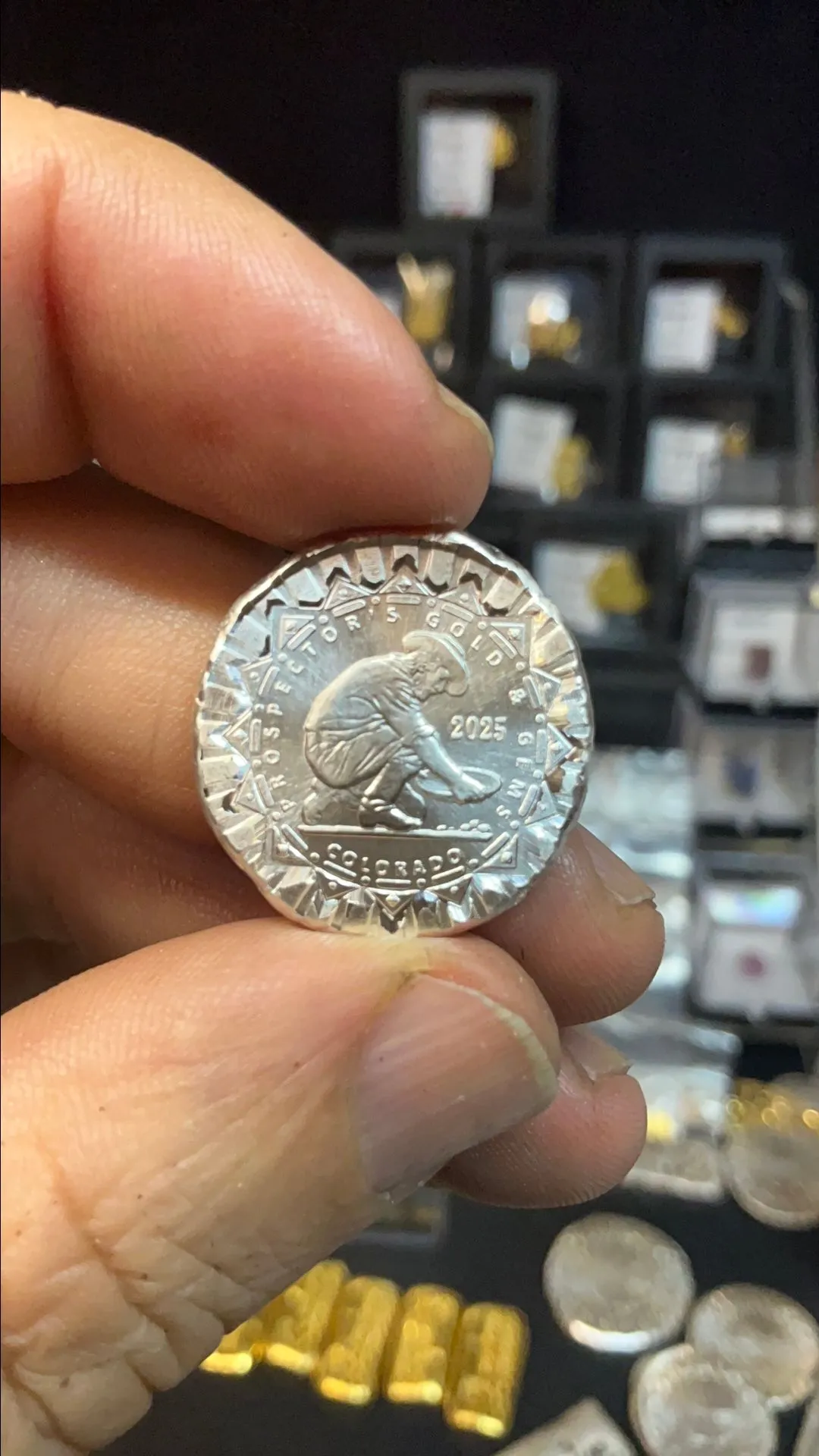 Product image for 1/4 oz silver 2025 prospector