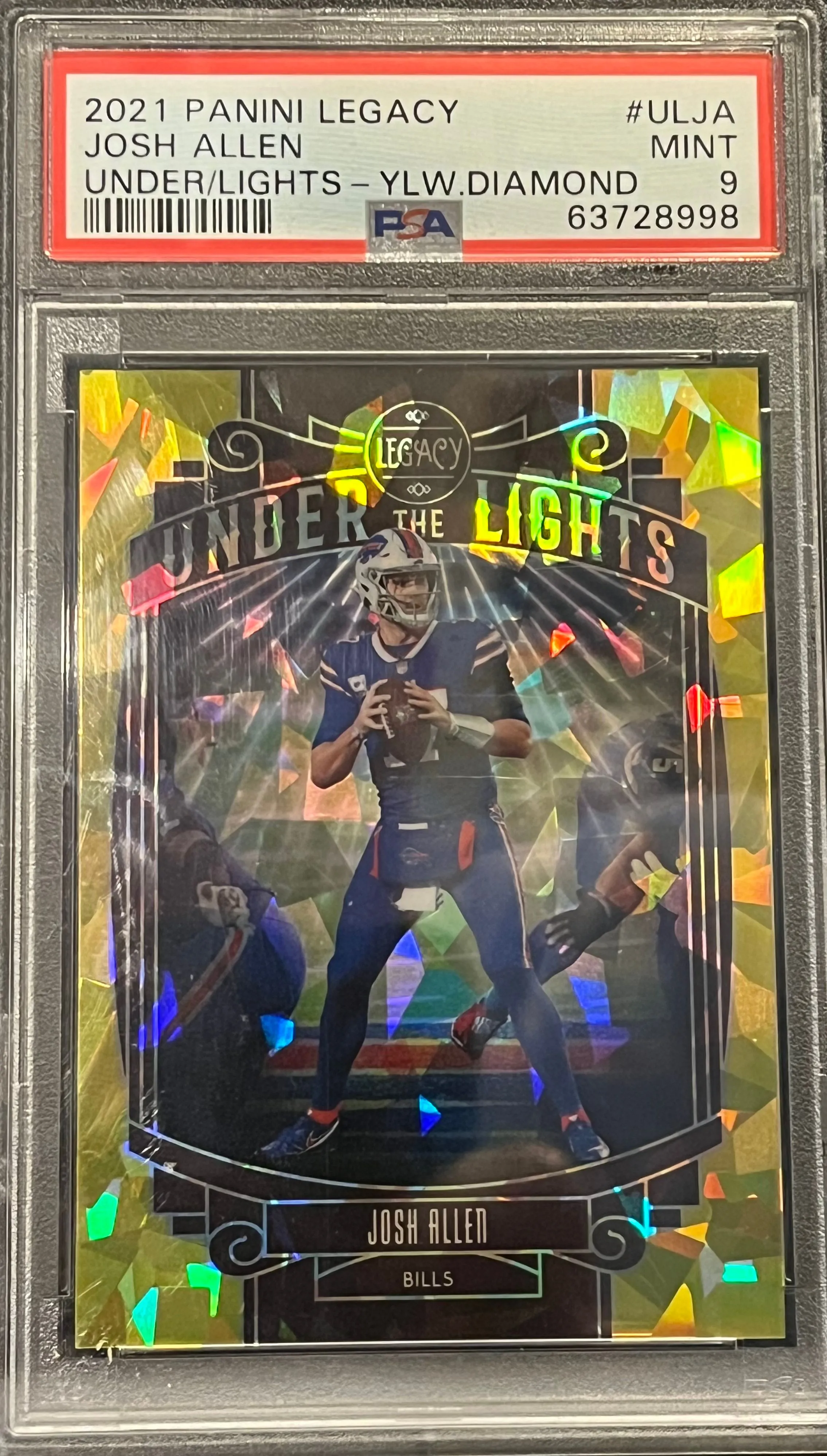 Product image for 2021 PSA 9 Josh Allen Under the Lights