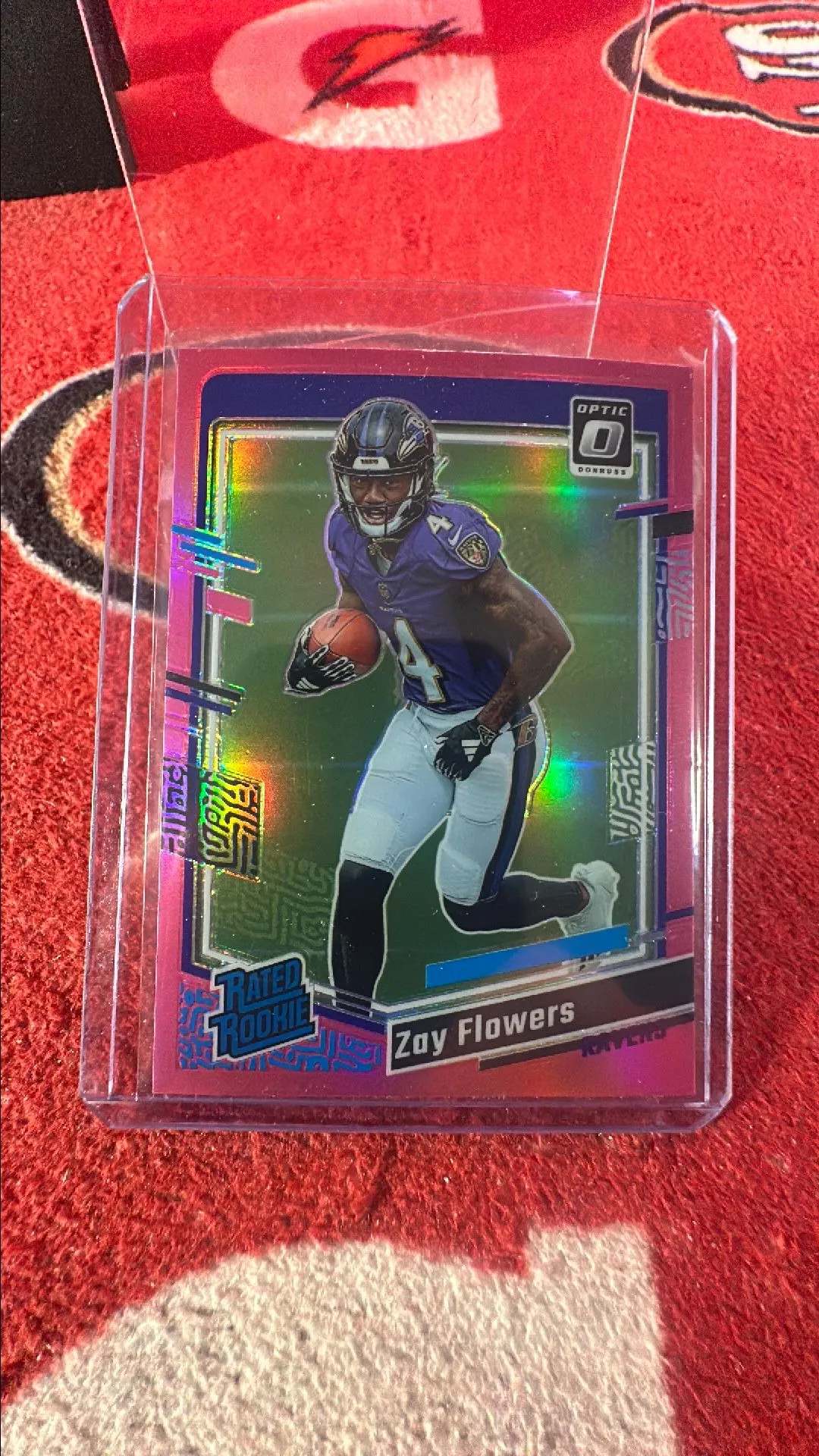 Product image for Zay Flowers - Optic Rated Rookie - Pink