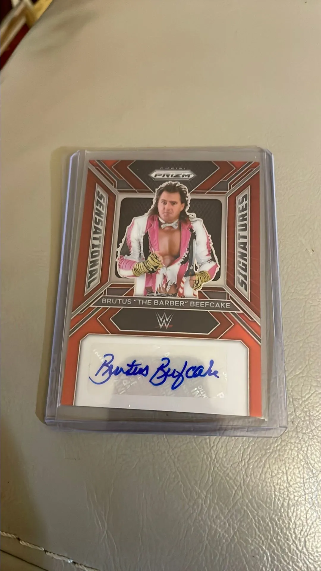 Product image for Brutus the Barber Beefcake Red Prizm Auto