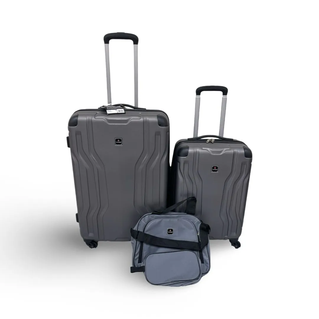 Product image for TAG Legacy 4-Pc. Luggage Set - CHARCOAL