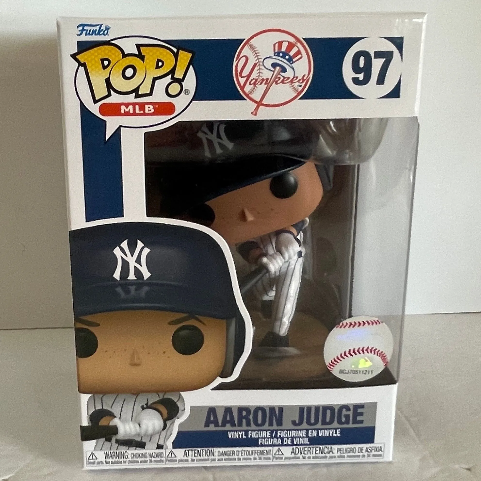 Product image for 97 Aaron Judge Funko Pop MLB NY Yankees MIB