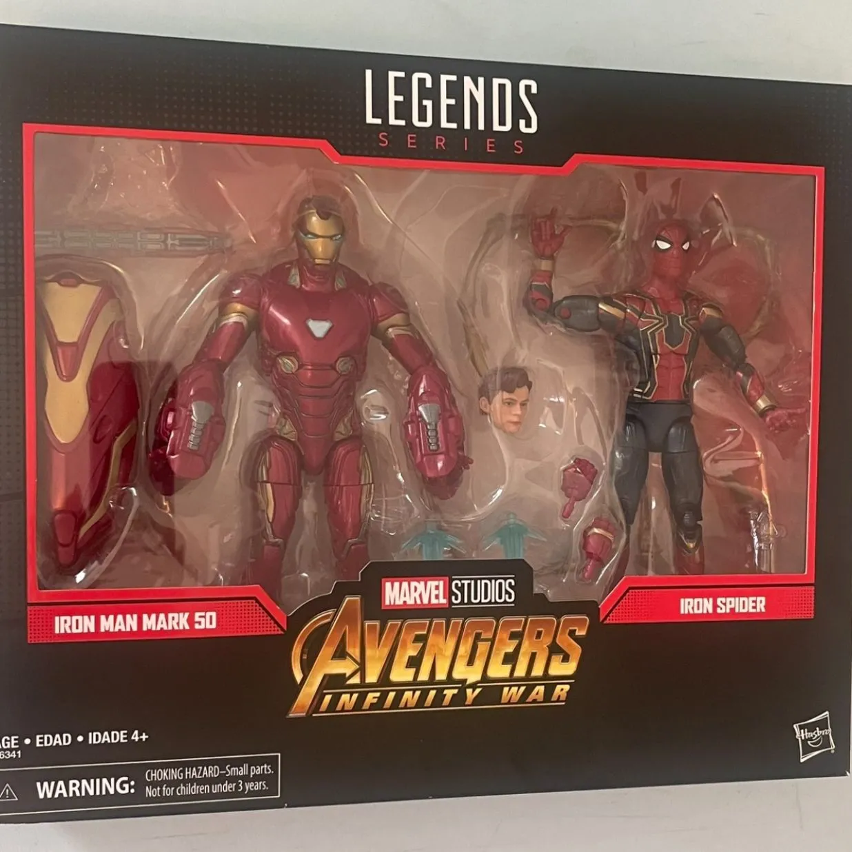 Product image for MARVEL LEGENDS 2 PACK IRON MAN - IRON SPIDER