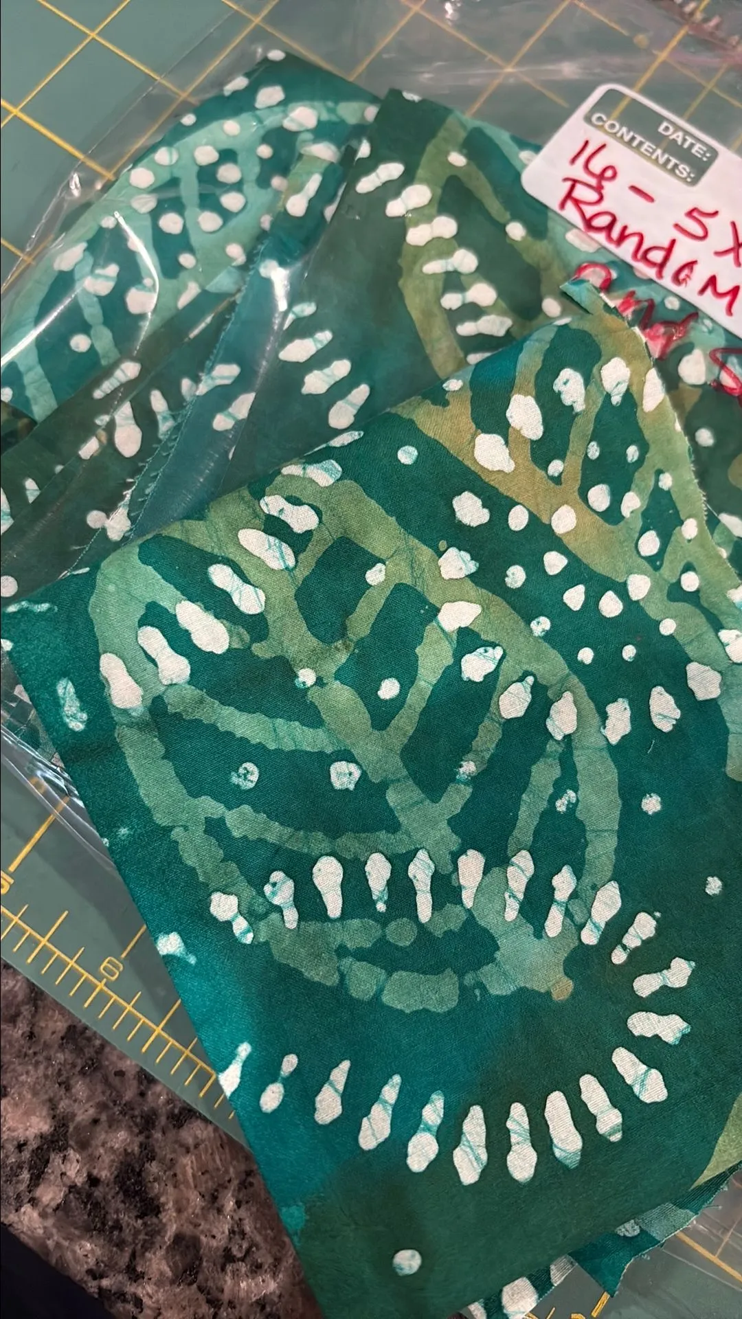 Product image for Blocks, 5 x 6 Batik