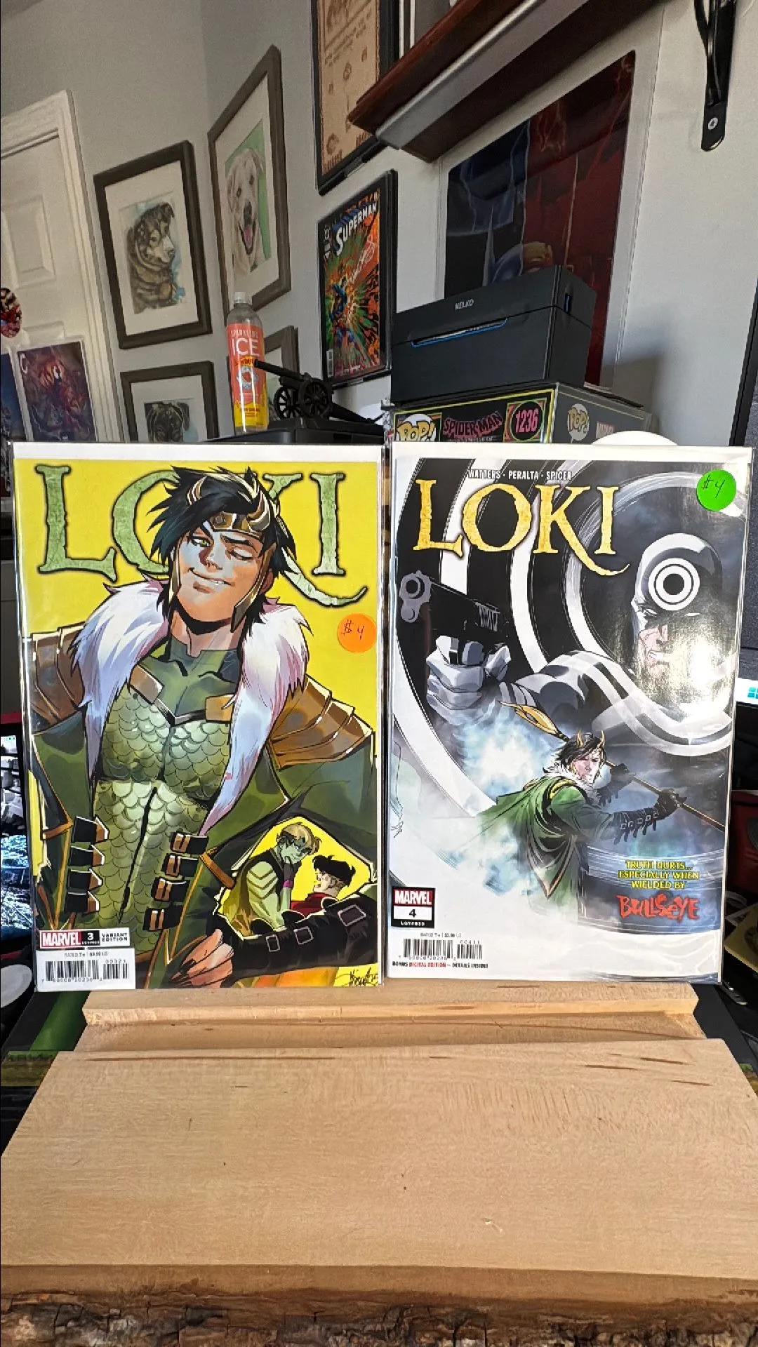 Product image for Loki, Vol. 4 #’s 3-4 (Mirka Andolfo Variant/Dustin Nguyen Regular) - 2-Books, FMV $8 💰🤑