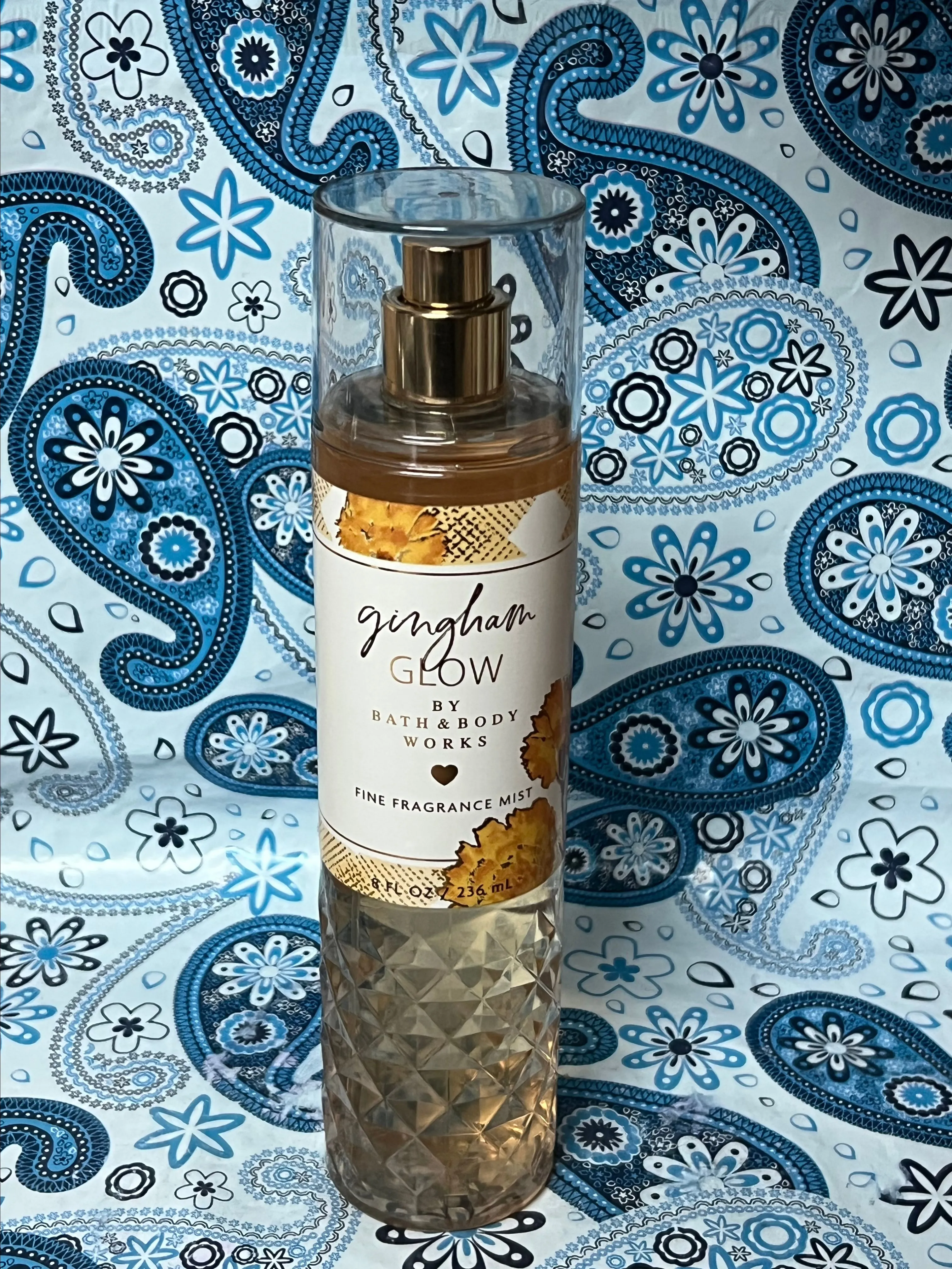 Product image for BATH & BODY WORKS GINGHAM GLOW BODY MIST 8 FL OZ