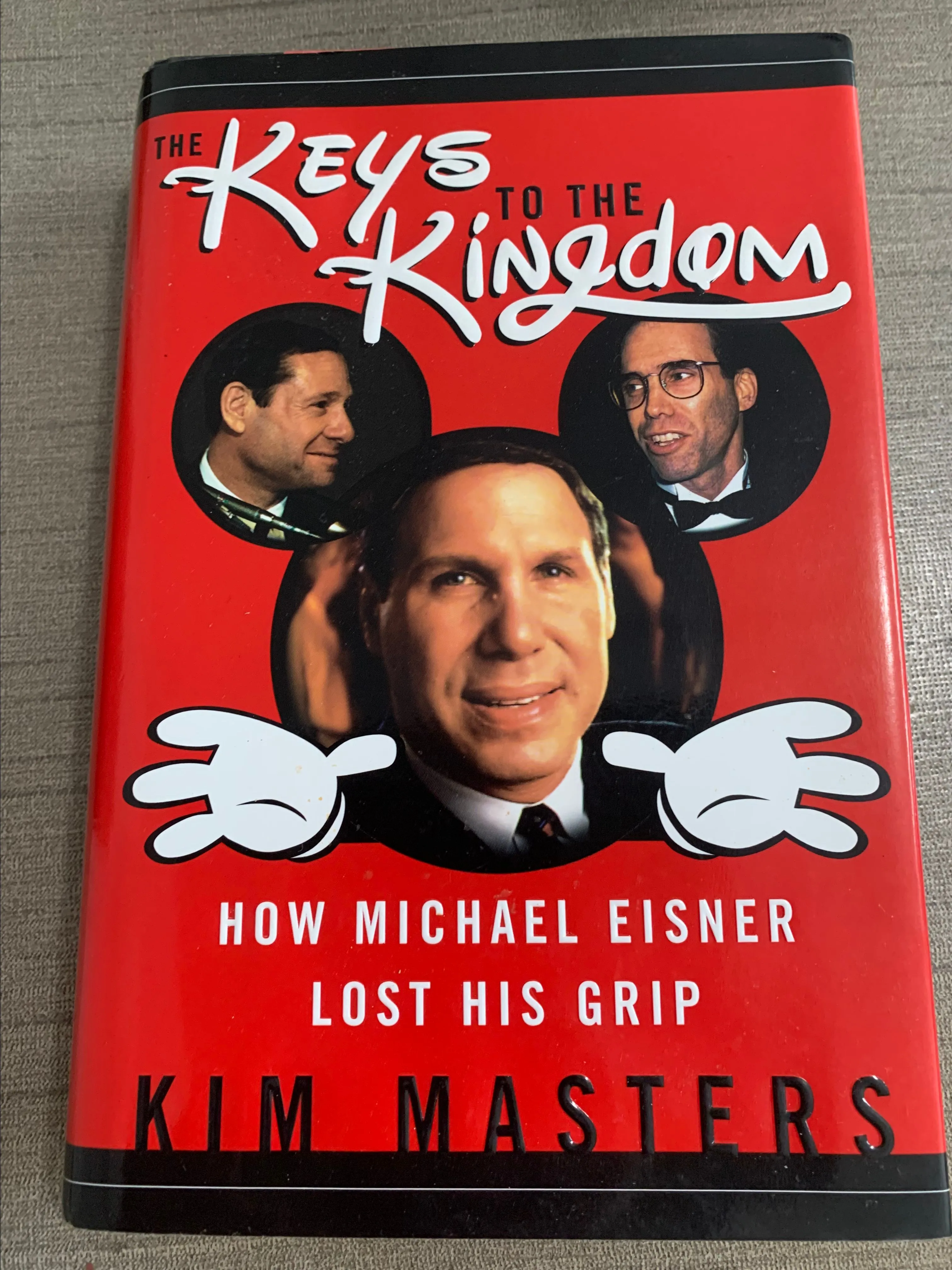 Product image for Keys to the Kingdom, Disney under Eisner, by Kim Masters 1st Ed