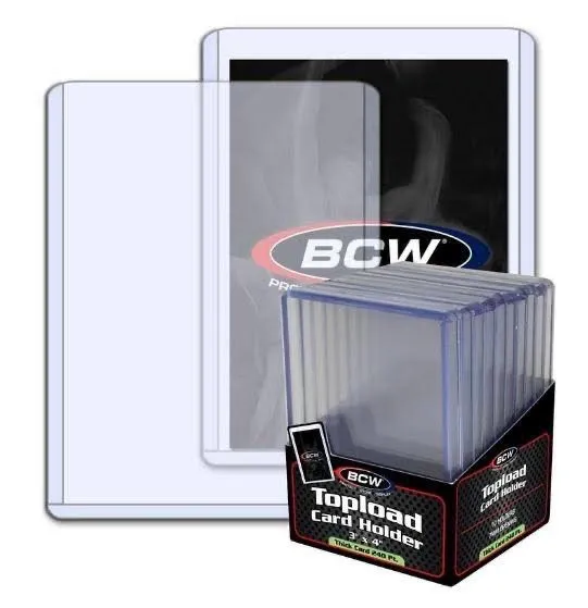 Product image for BCW Toploaders 35pt Cards 25 Pack