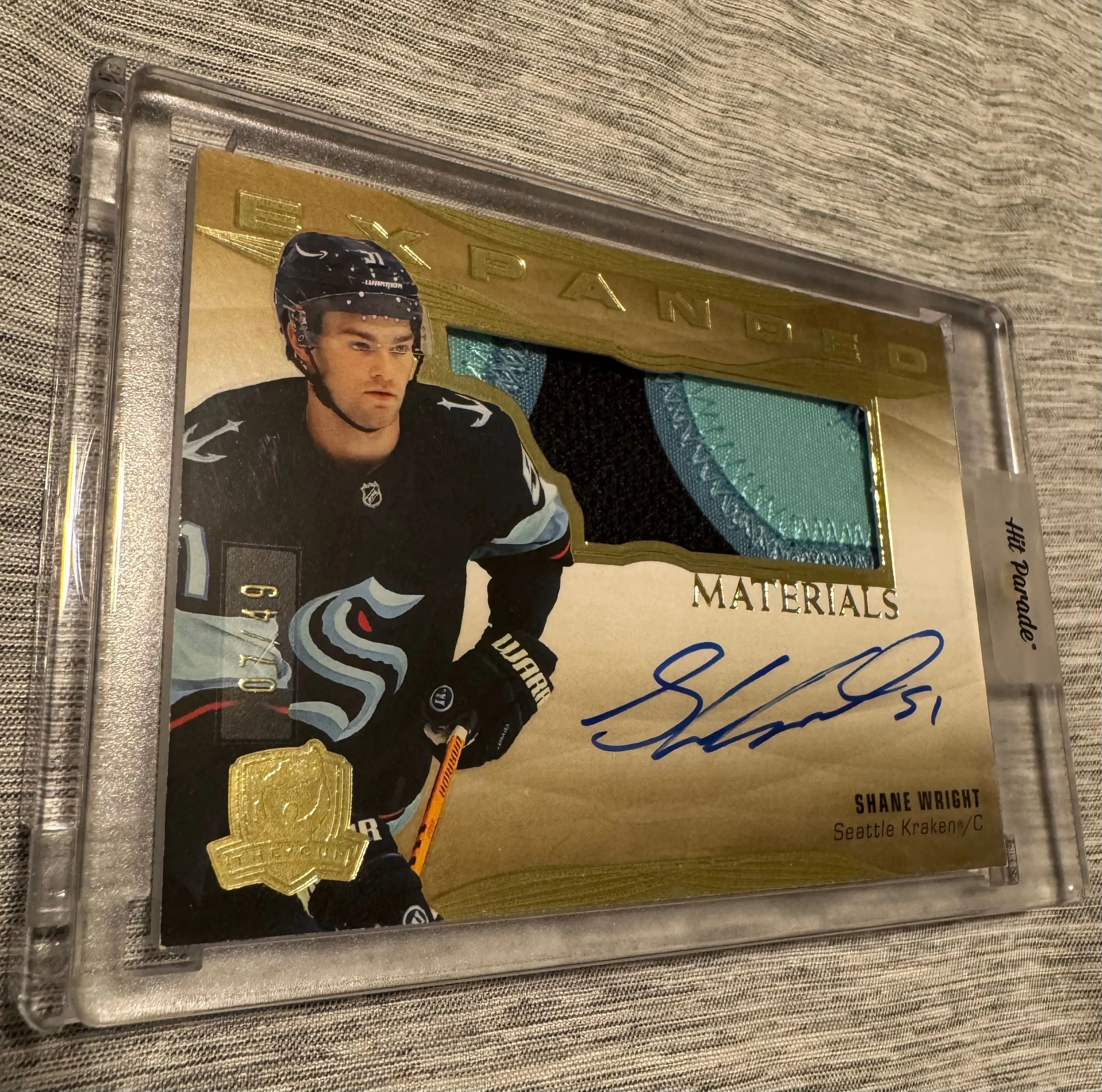 Product image for Shane Wright Expanded Rookie Patch Auto - Offers on, read description please
