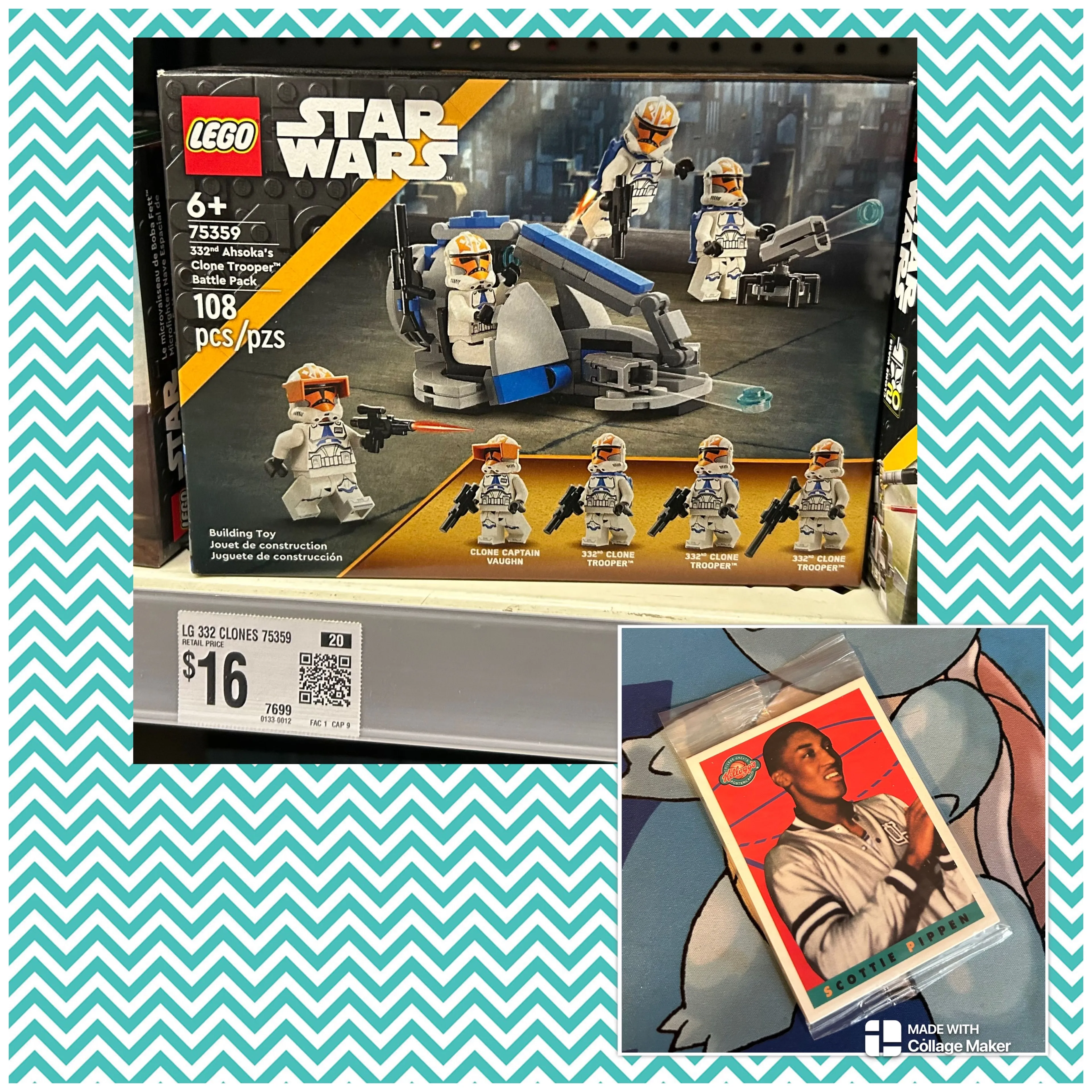 Product image for Buy Joey a Lego / U get Pippen Card