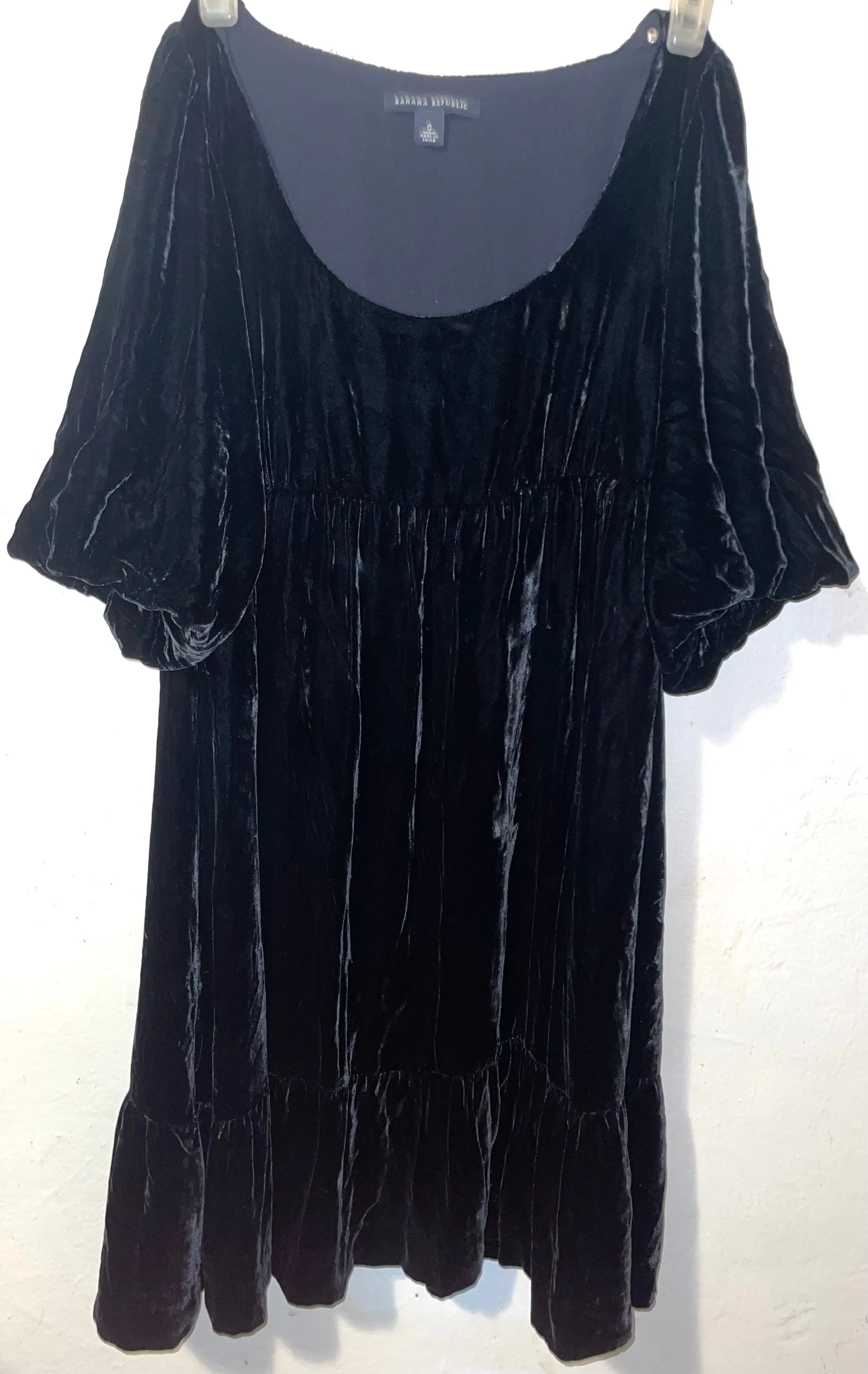 Product image for Banana Republic women’s black dress short sleeve