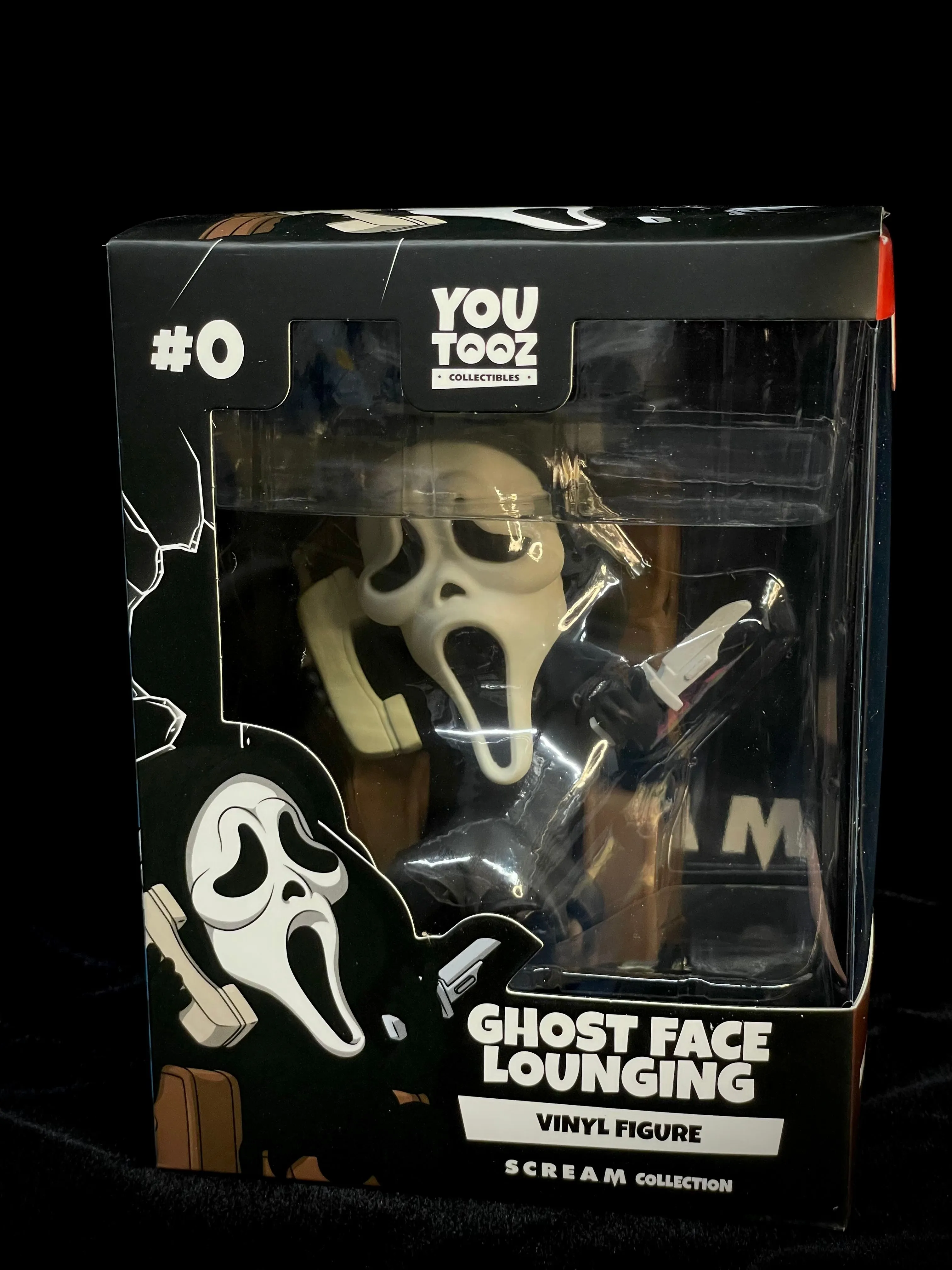 Product image for Youtooz - Ghost Face lounging