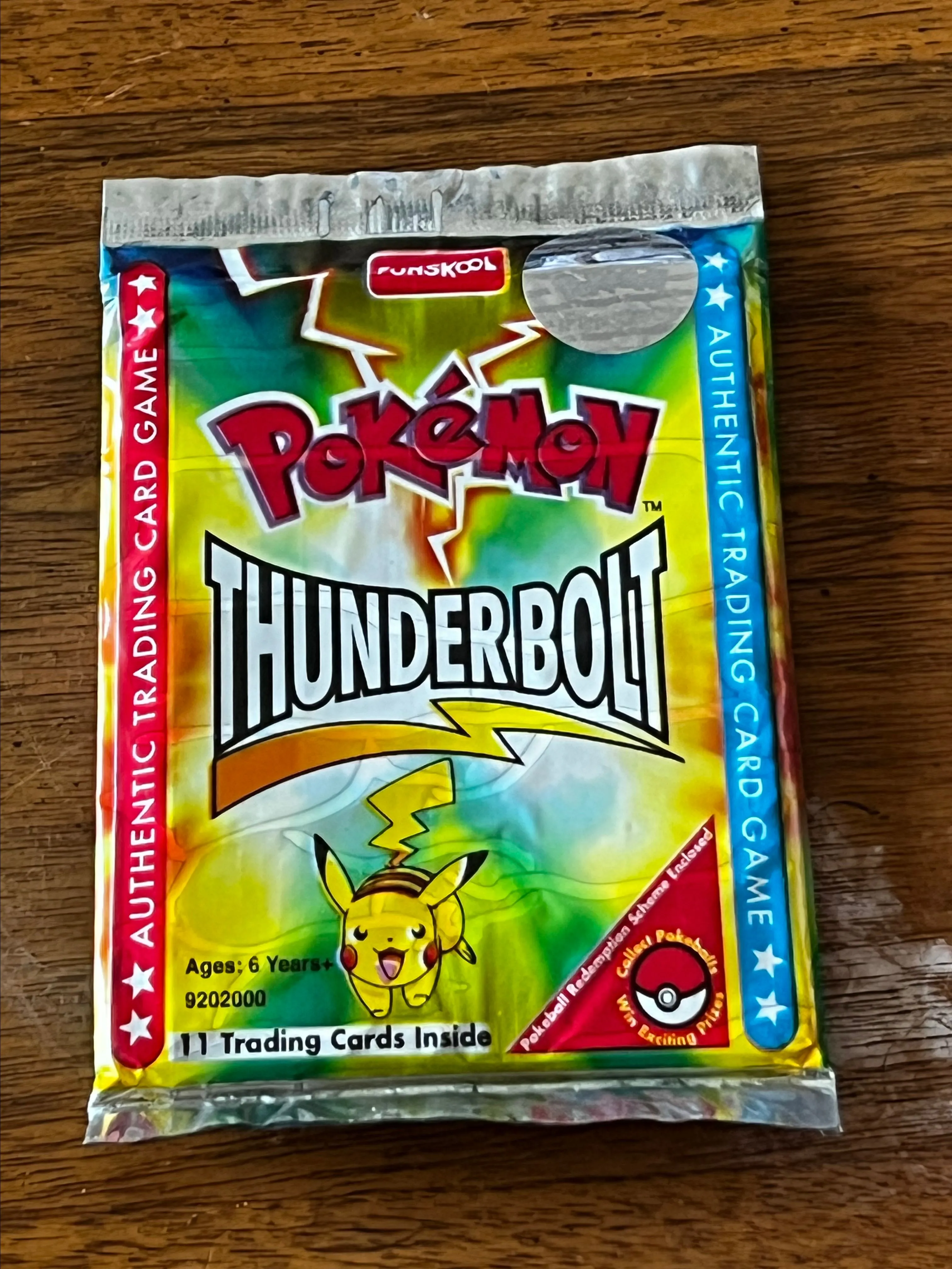 Product image for 4. Pokémon Funskool Thunderbolt Pikachu Pack Sealed