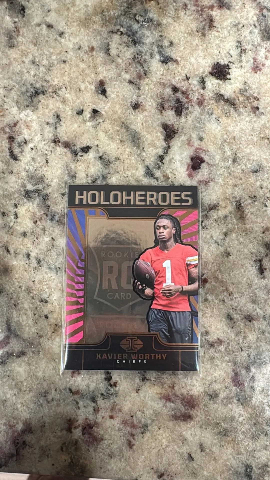 Product image for 2024 Illusions Holo heroes case hit! Xavier Worhy rookie