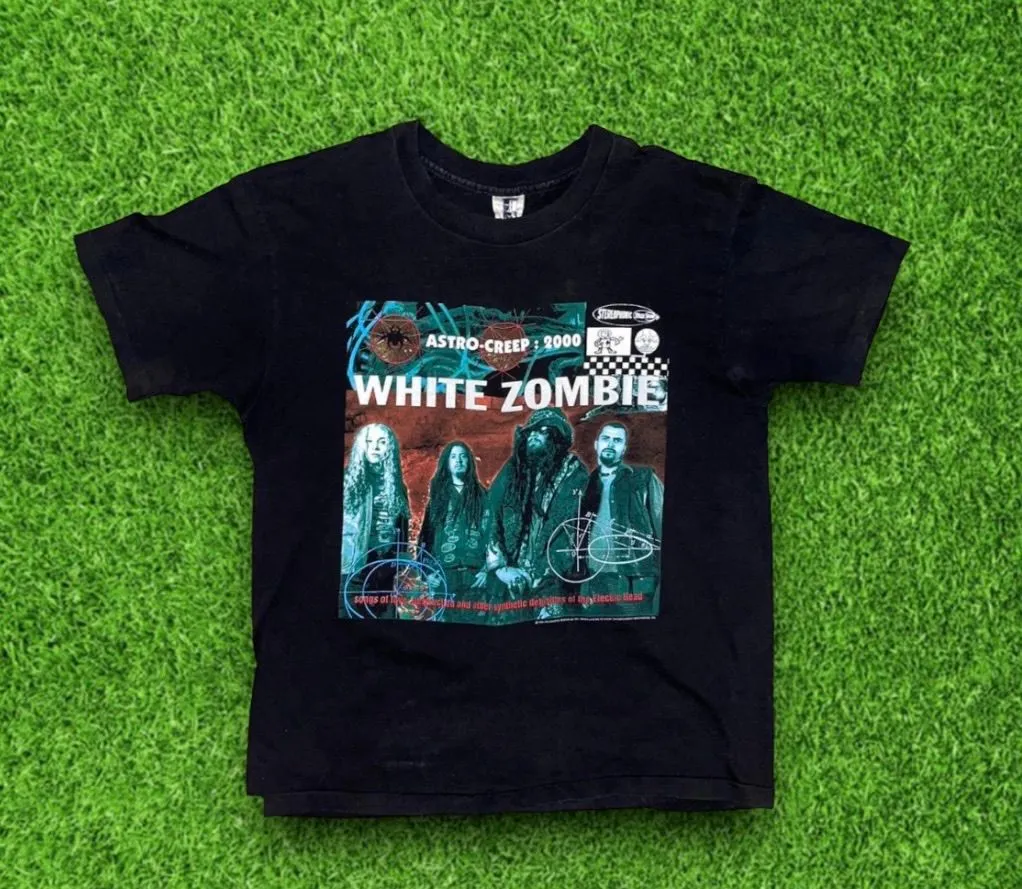 Product image for Dope Mens 90s white zombie tee