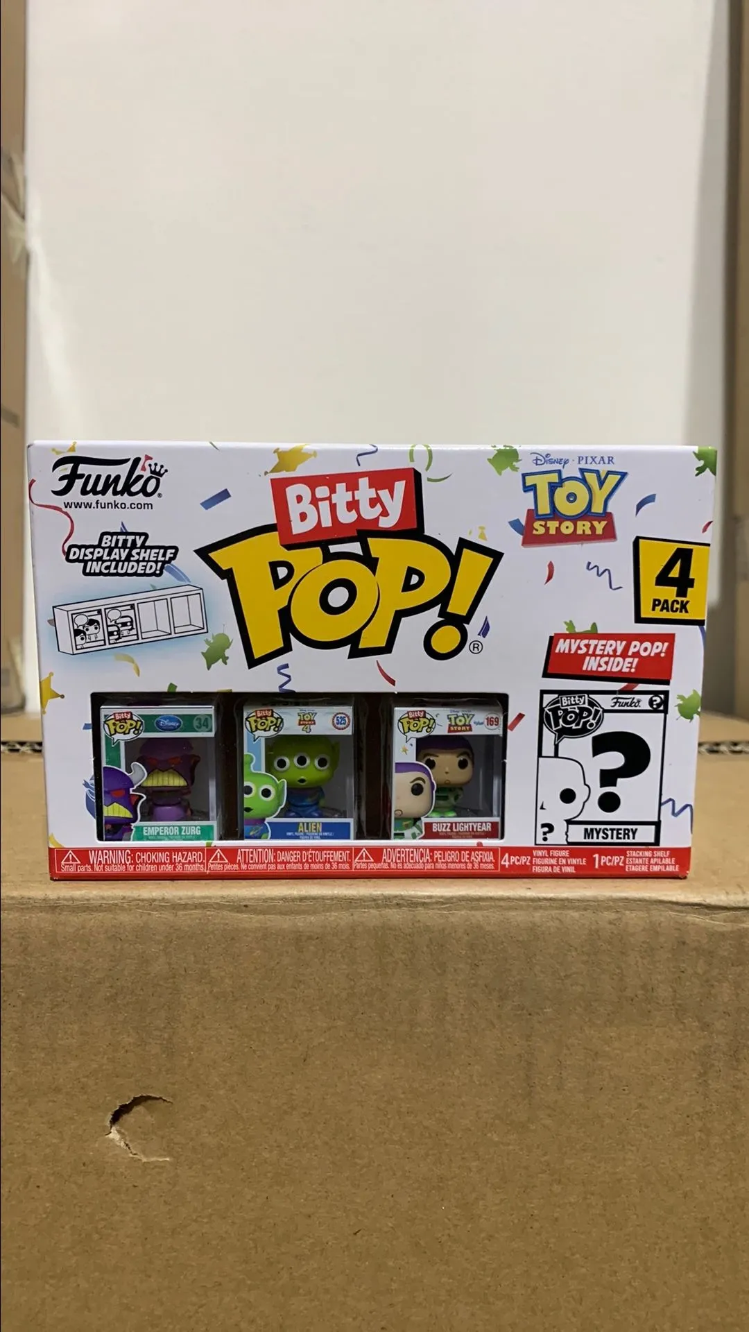 Product image for Bitty Pop! Emperor Zurg 4 Pack