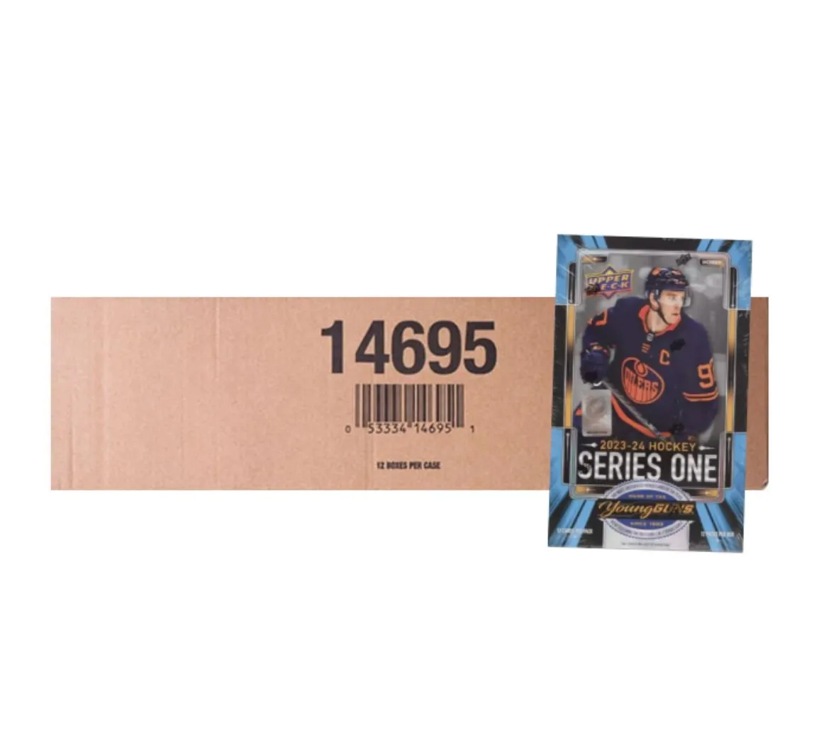Product image for 2023-24 Upper Deck Series 1 Hockey 12 Box Case