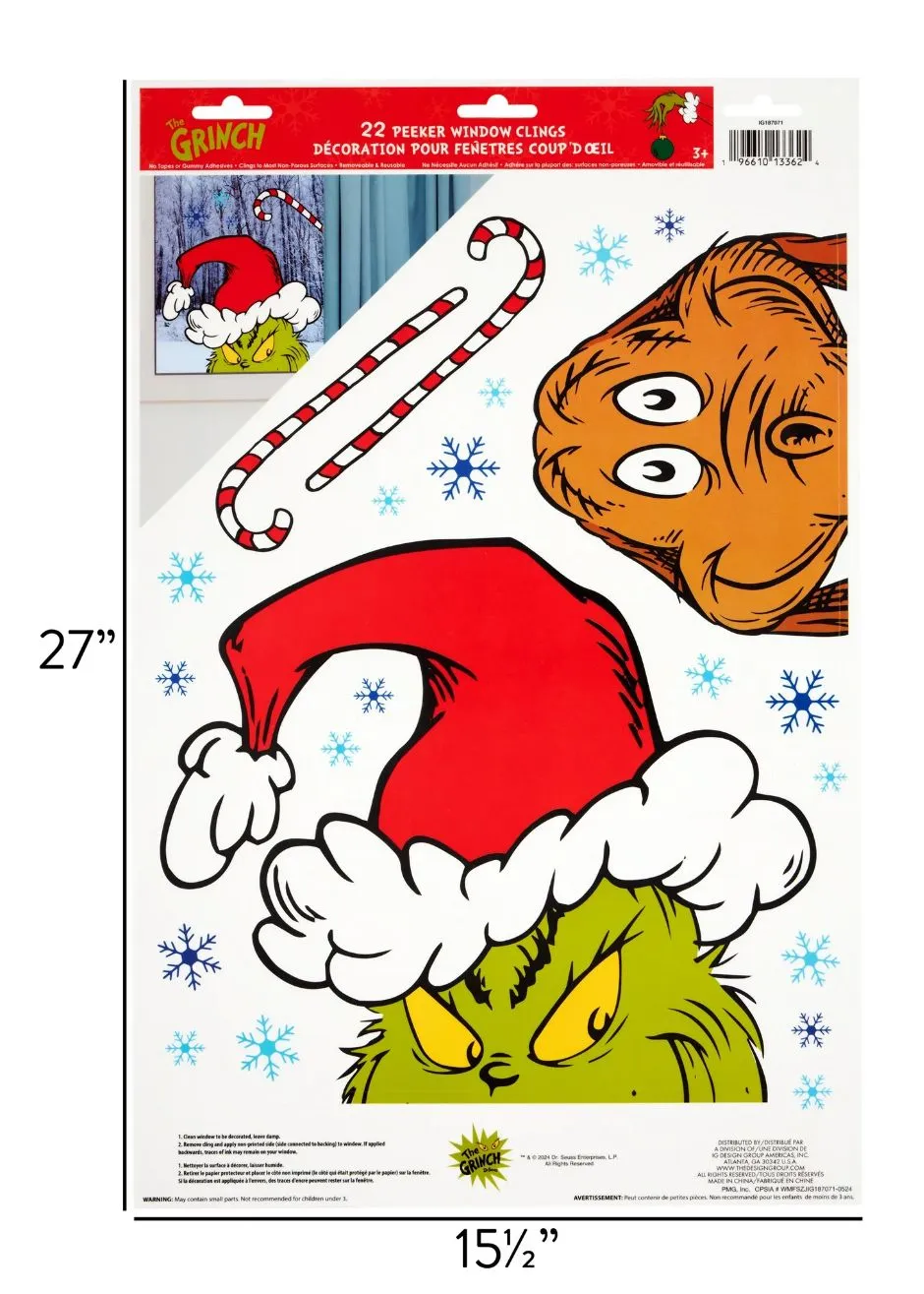 Product image for Window decor Grinch