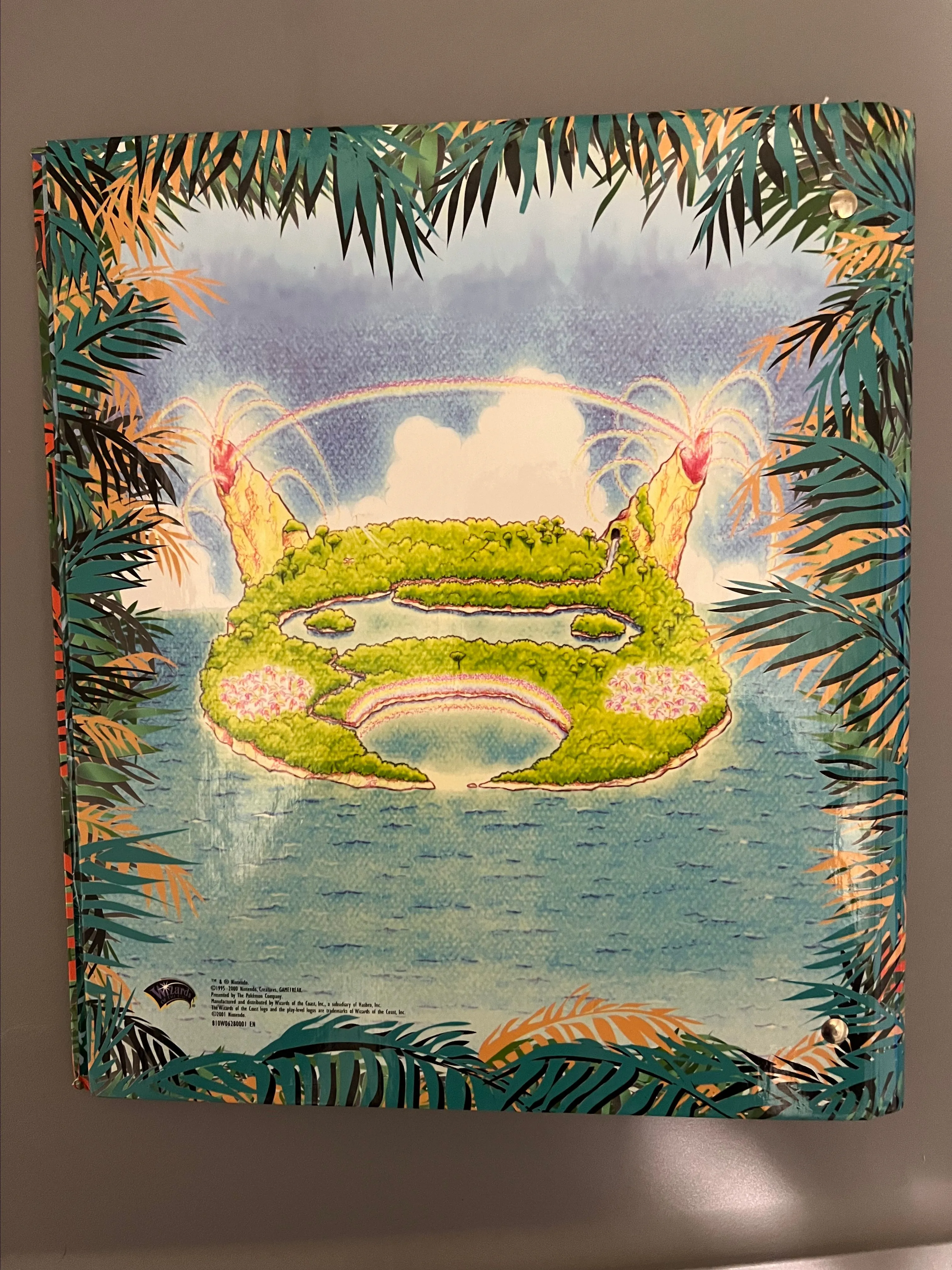 Pokemon TCG Southern Island Collection Binder (No Cards/No Sleeves)   Whatnot: Shop, Sell, Connect