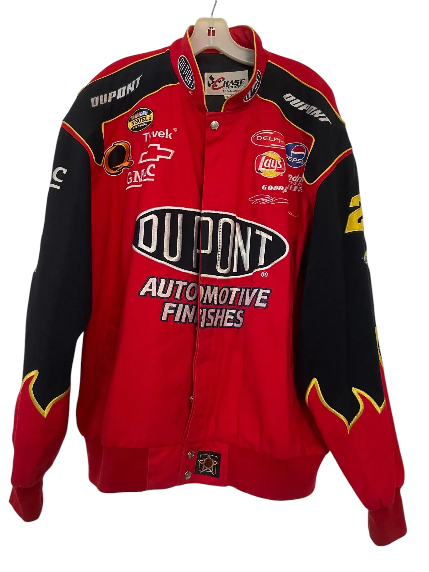 Product image for #709 Dupont NASCAR racing jacket 25 x 25 size XL