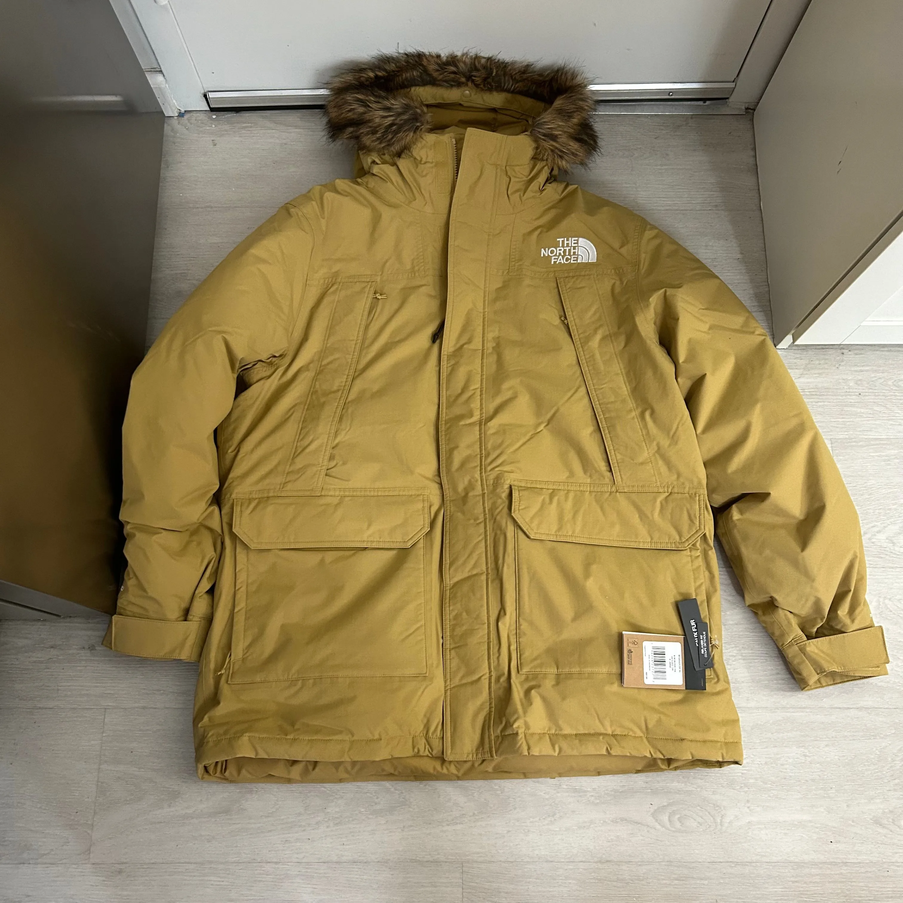 Product image for The North Face Men's McMurdo Parka Jacket - Antelope Tan Nwt Size XL