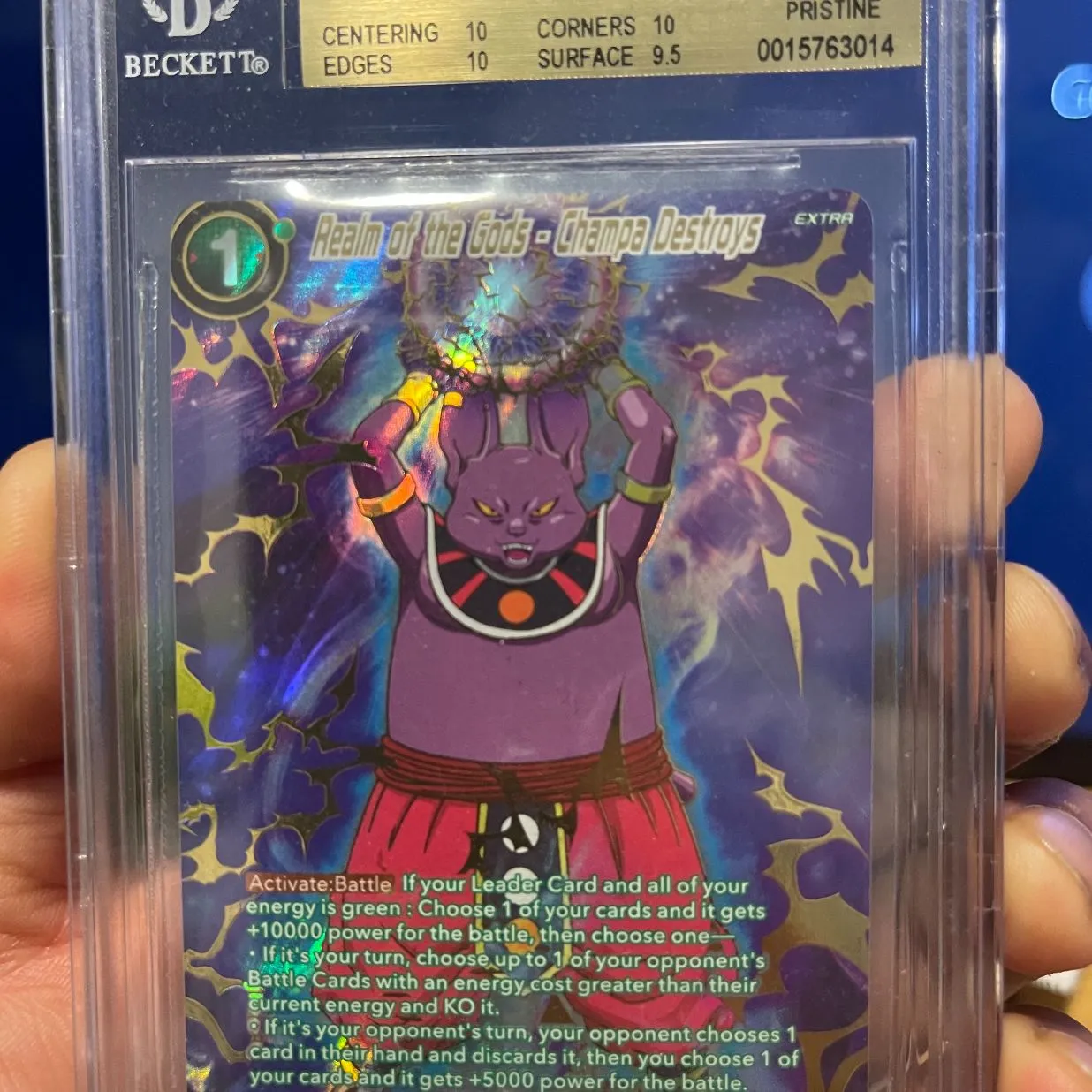 Product image for Realm of the Gods, Champa Destroys BGS Prestine 10