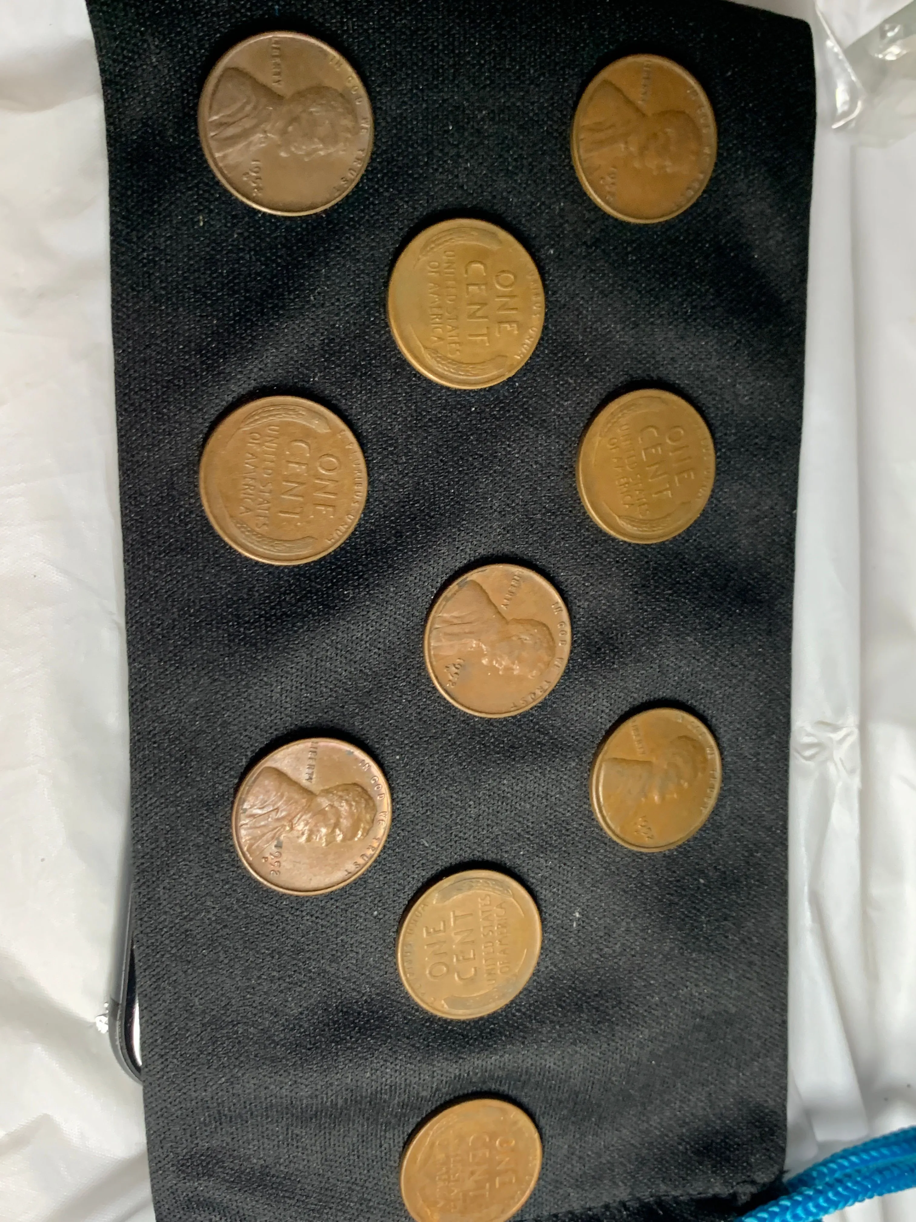 Product image for 1952 D Wheat Pennies - 10 Pack