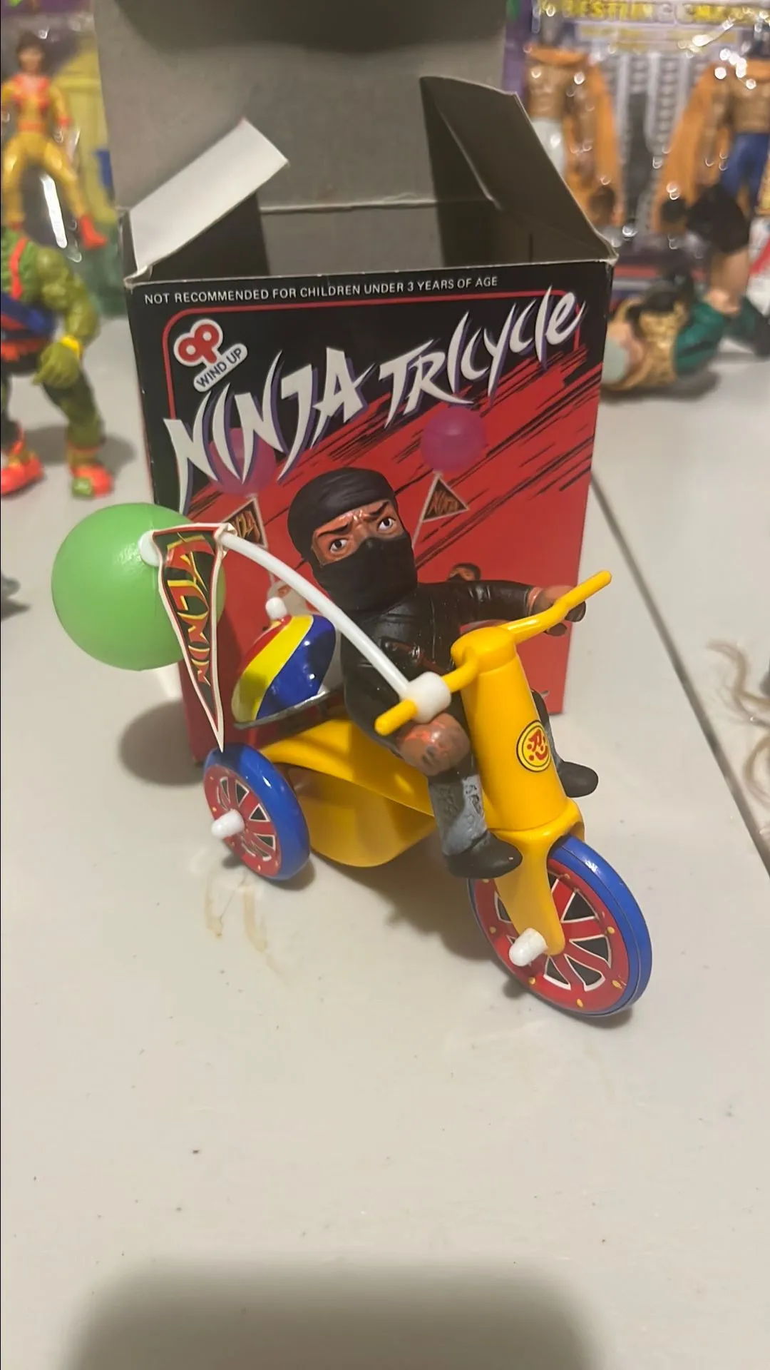 Product image for Ninja tricycle black